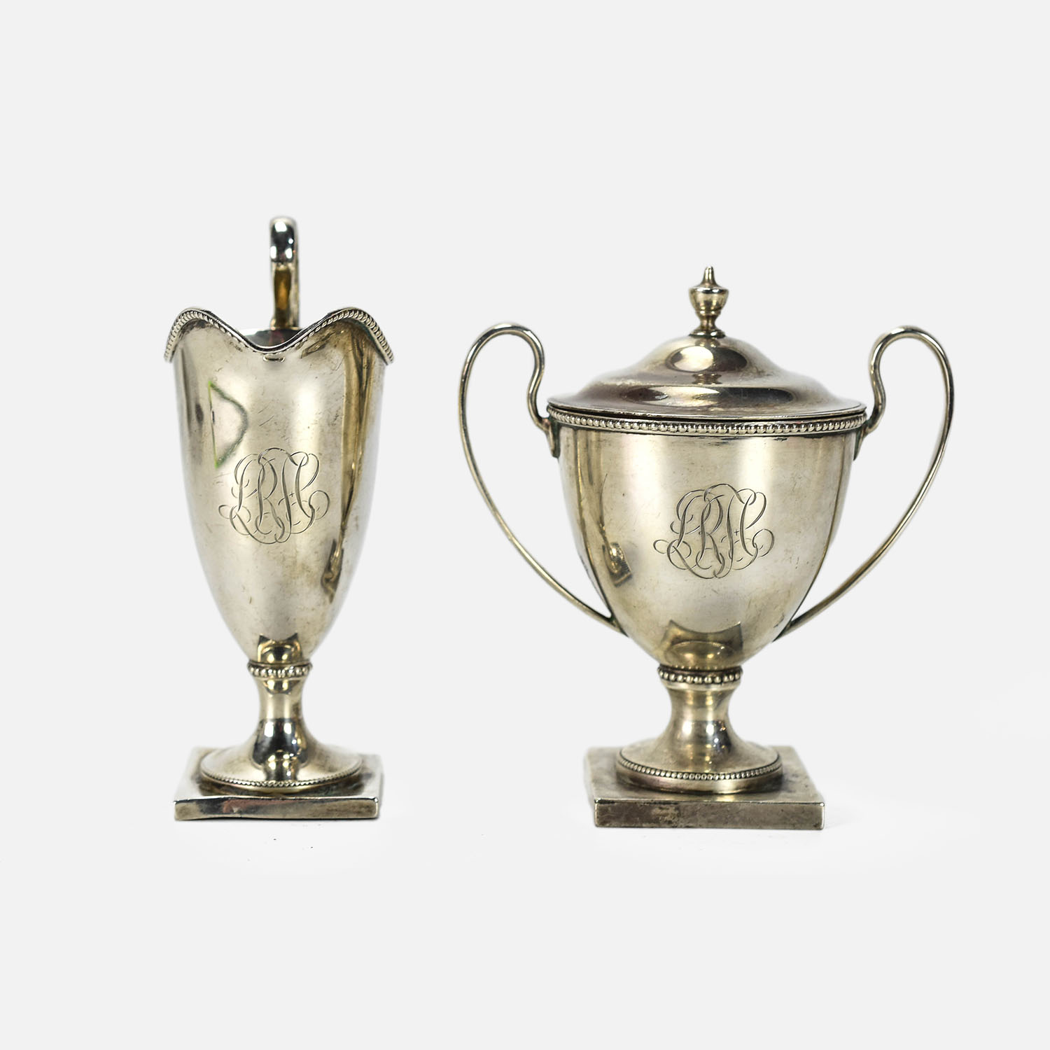 Kirk & Son Baltimore Colonial Sterling Creamer/Sugar