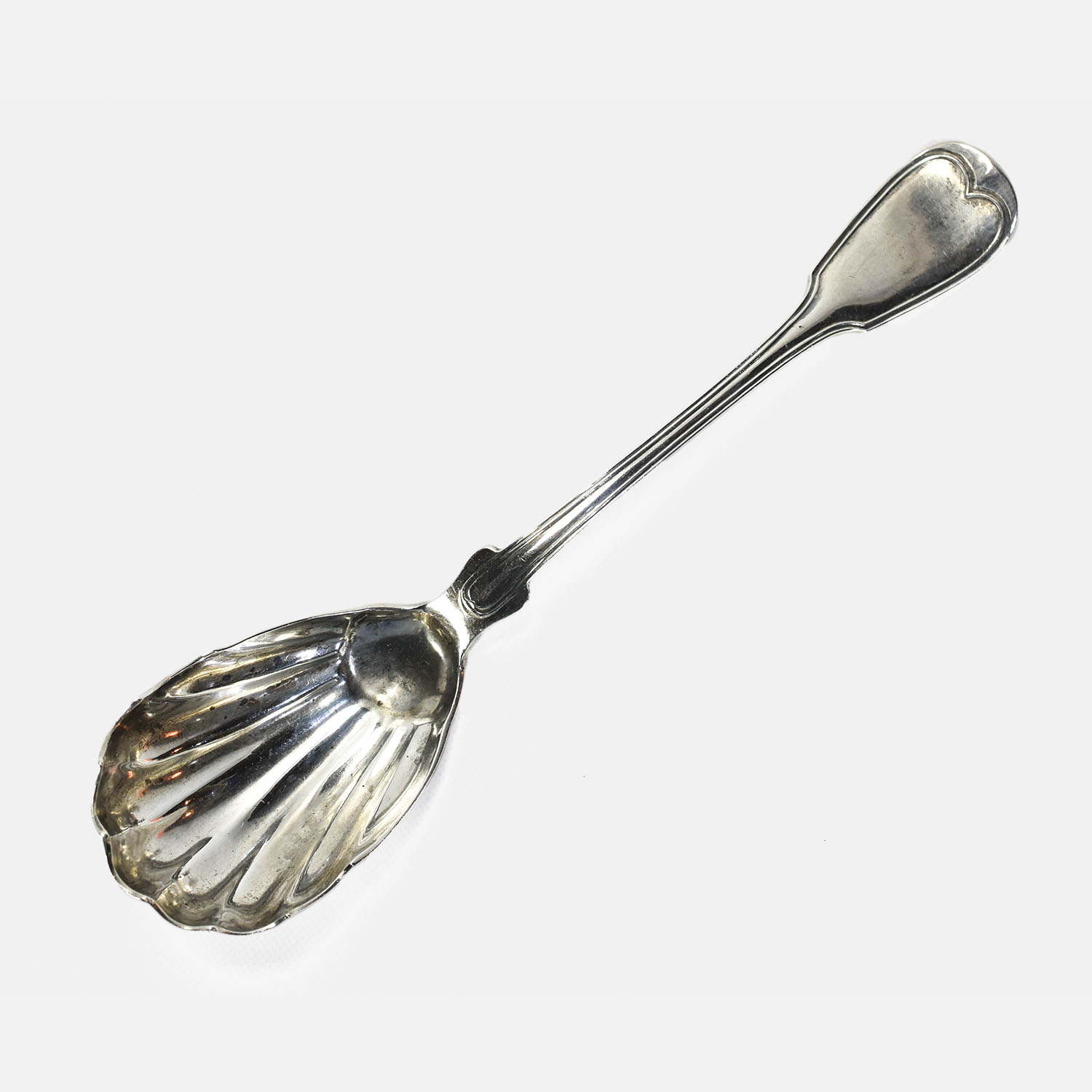 Early Samuel Kirk Coin Silver Trophy Spoon