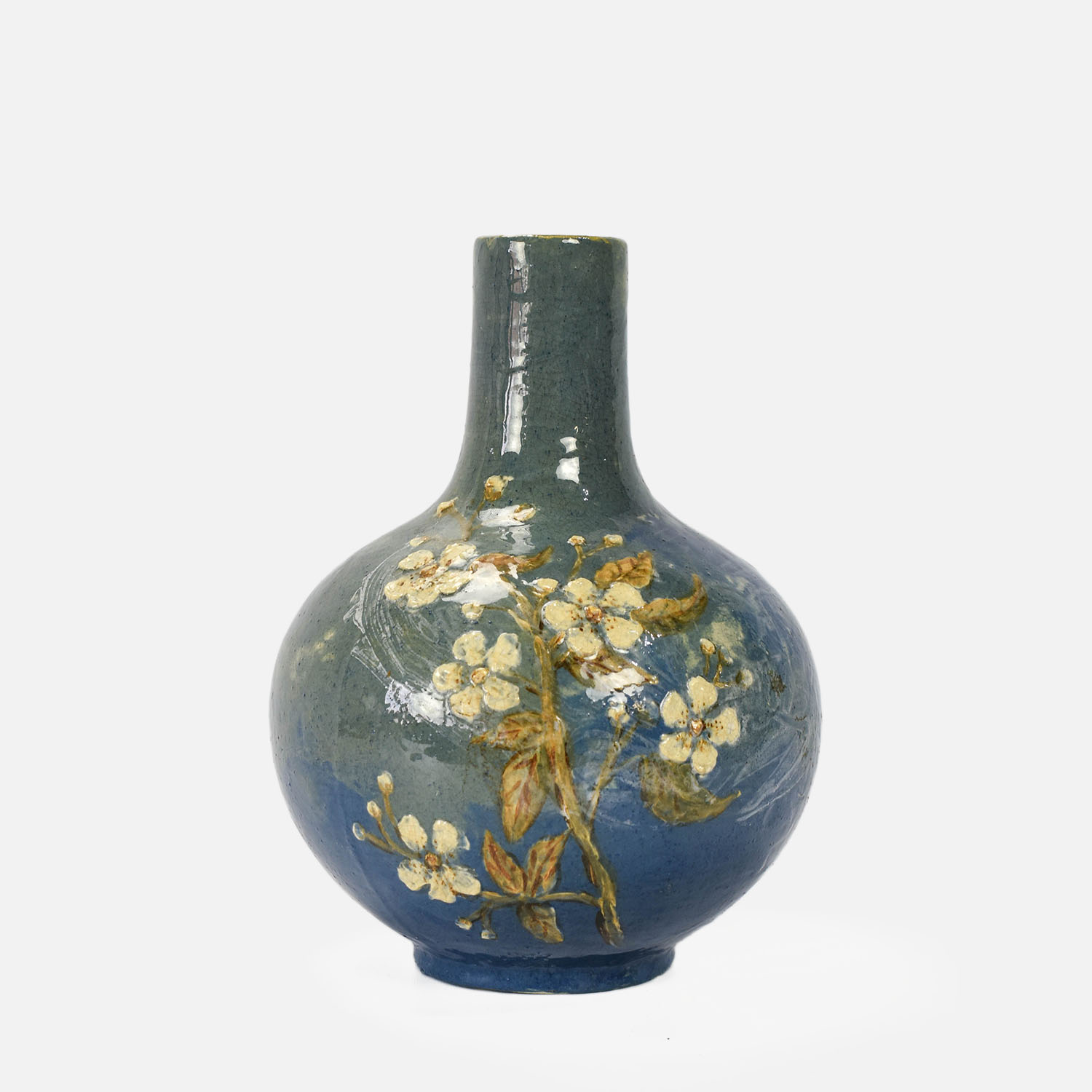 Antique Art Pottery American Limoges Vase CM