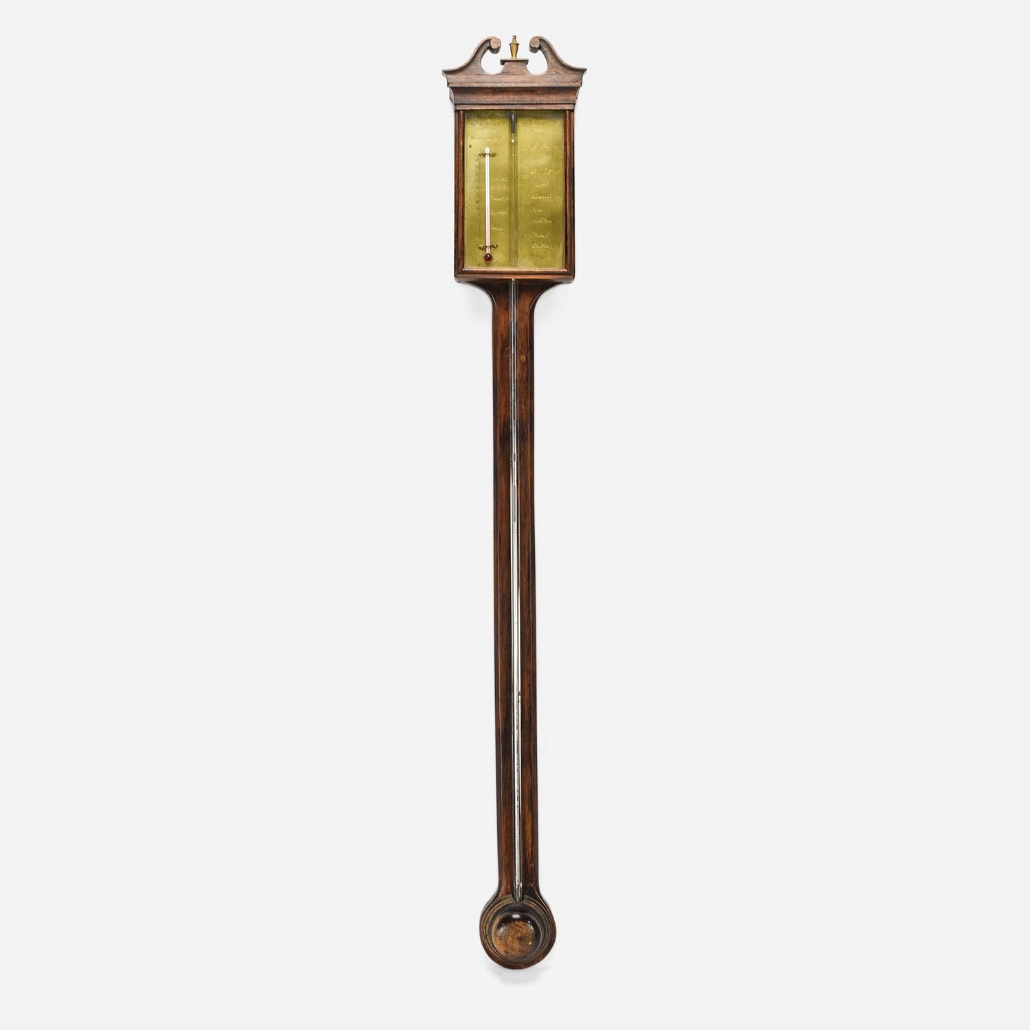 Antique 18thC Thomas Wright Stick Barometer
