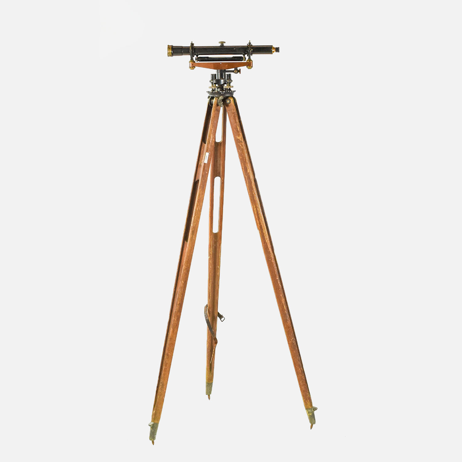 Warren Knight Brass Transit Surveying Scope w/Tripod