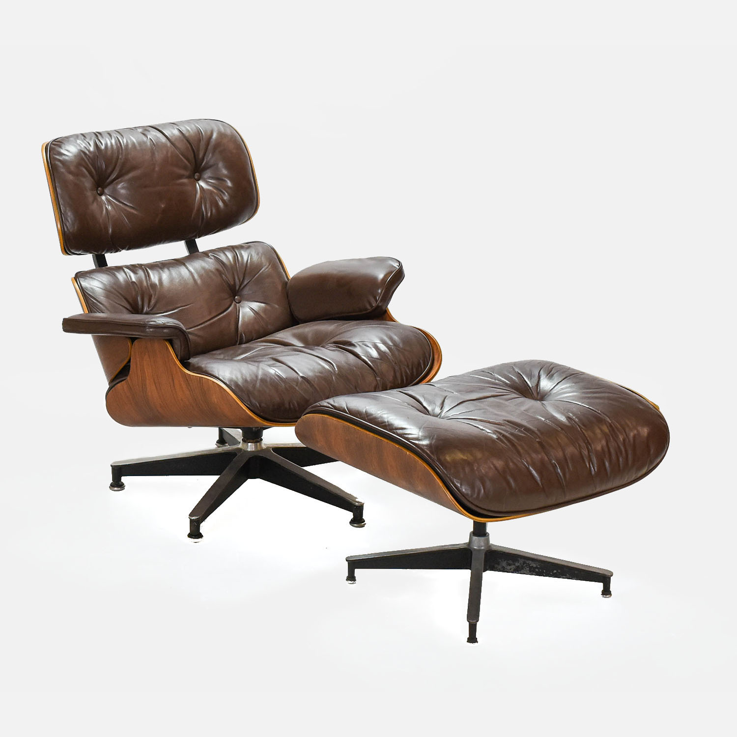 Eames Herman Miller Rosewood Lounge Chair/Ottoman