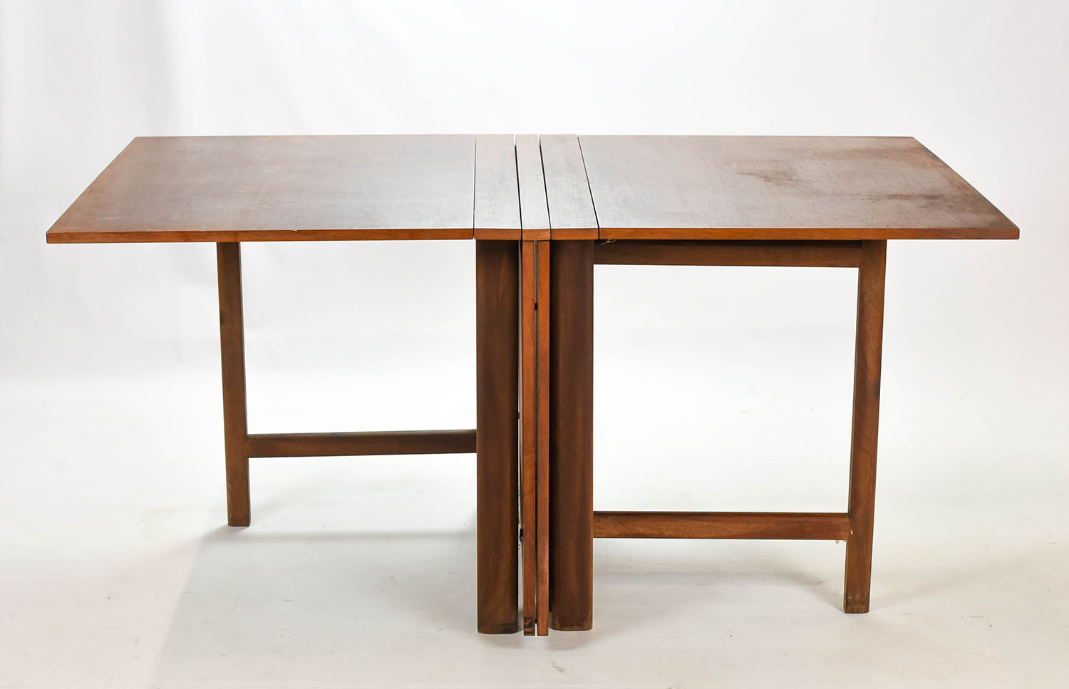 Bruno Mathsson Maria Drop-Leaf Teak Dining Table MCM