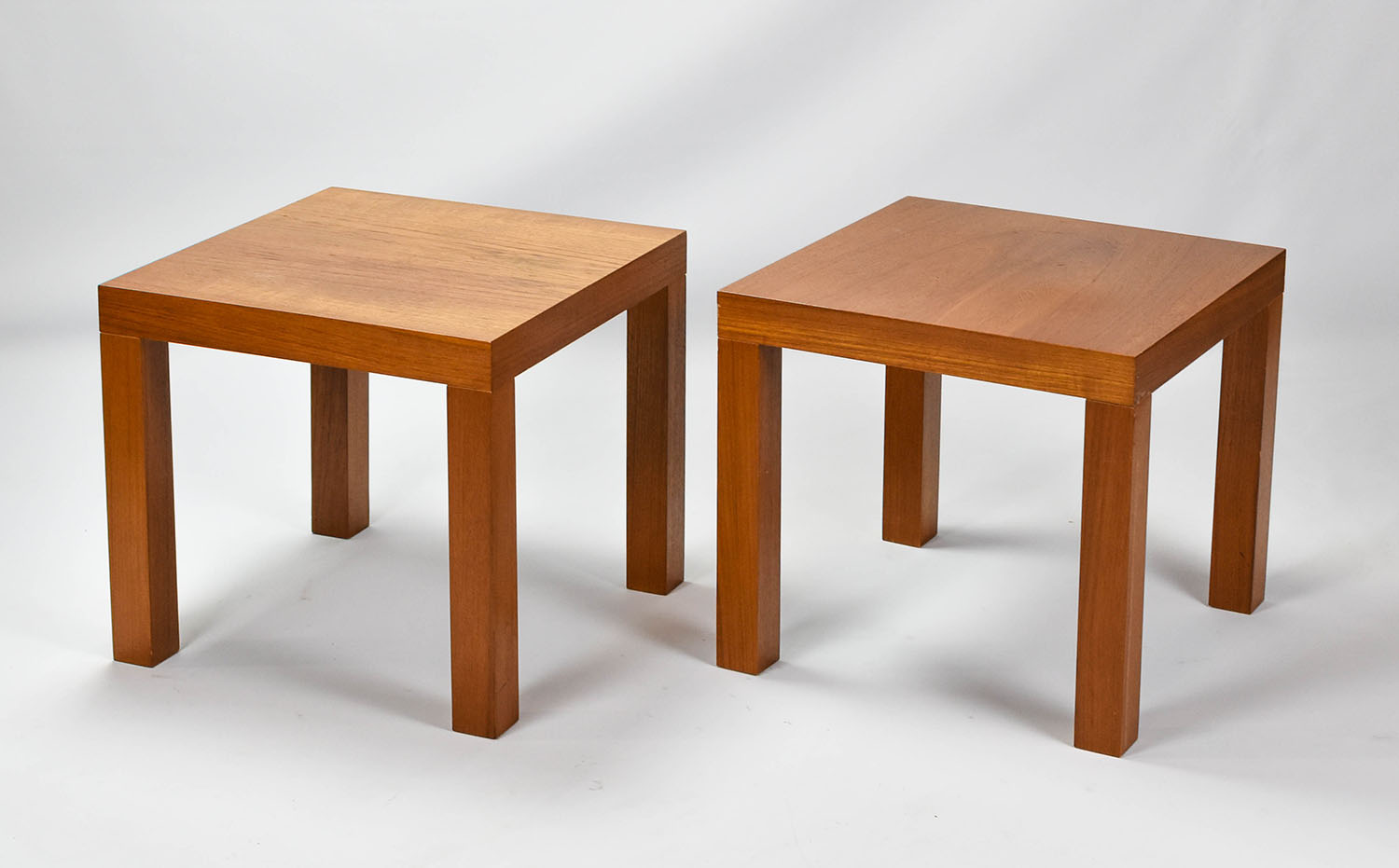 Pair of Centrum Mobler Danish Modern End Tables