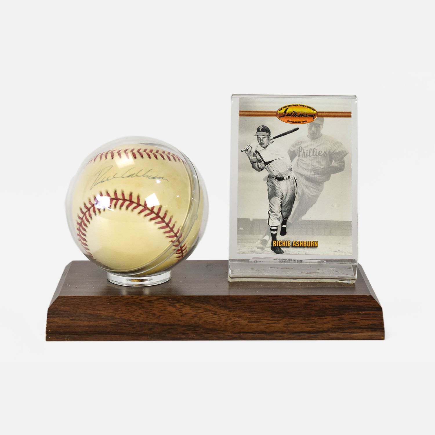 Rawlings Richie Ashburn Signed Baseball