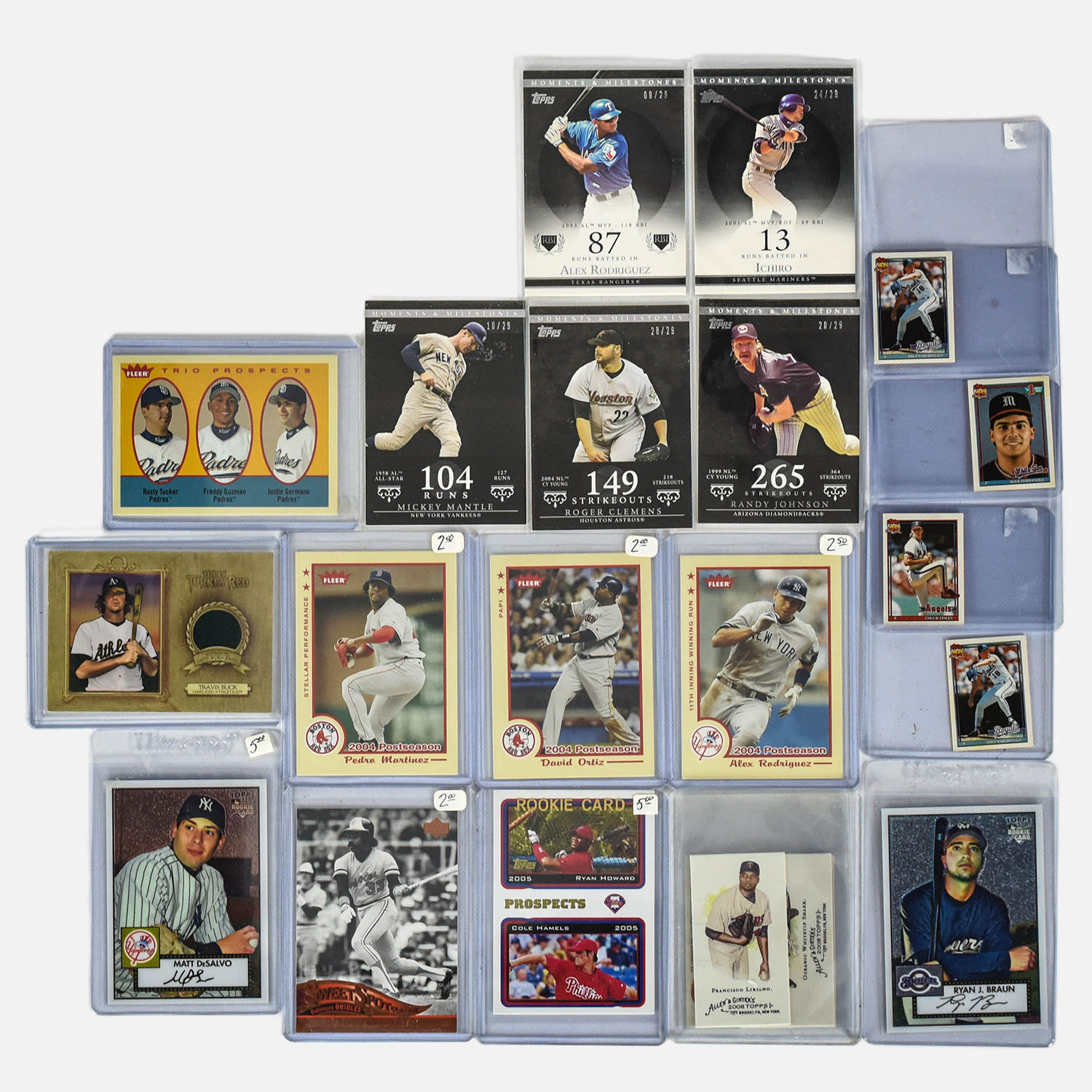 19 MLB Special Edition Trading Baseball Cards with Extra 800 Cards