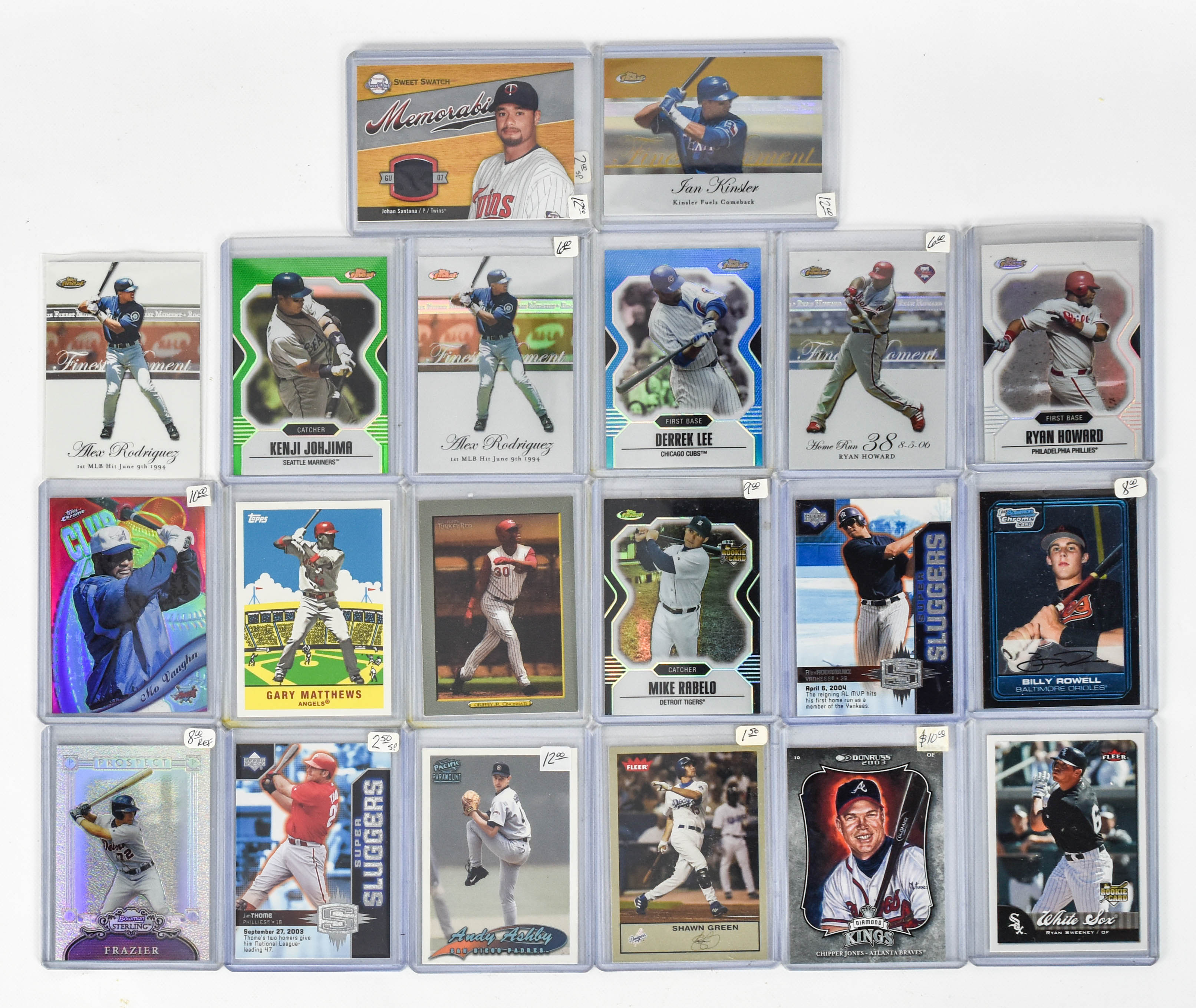 Twenty 2000s Era MLB Special Edition Trading Baseball Cards with Extra 450 Plus Mint Cards