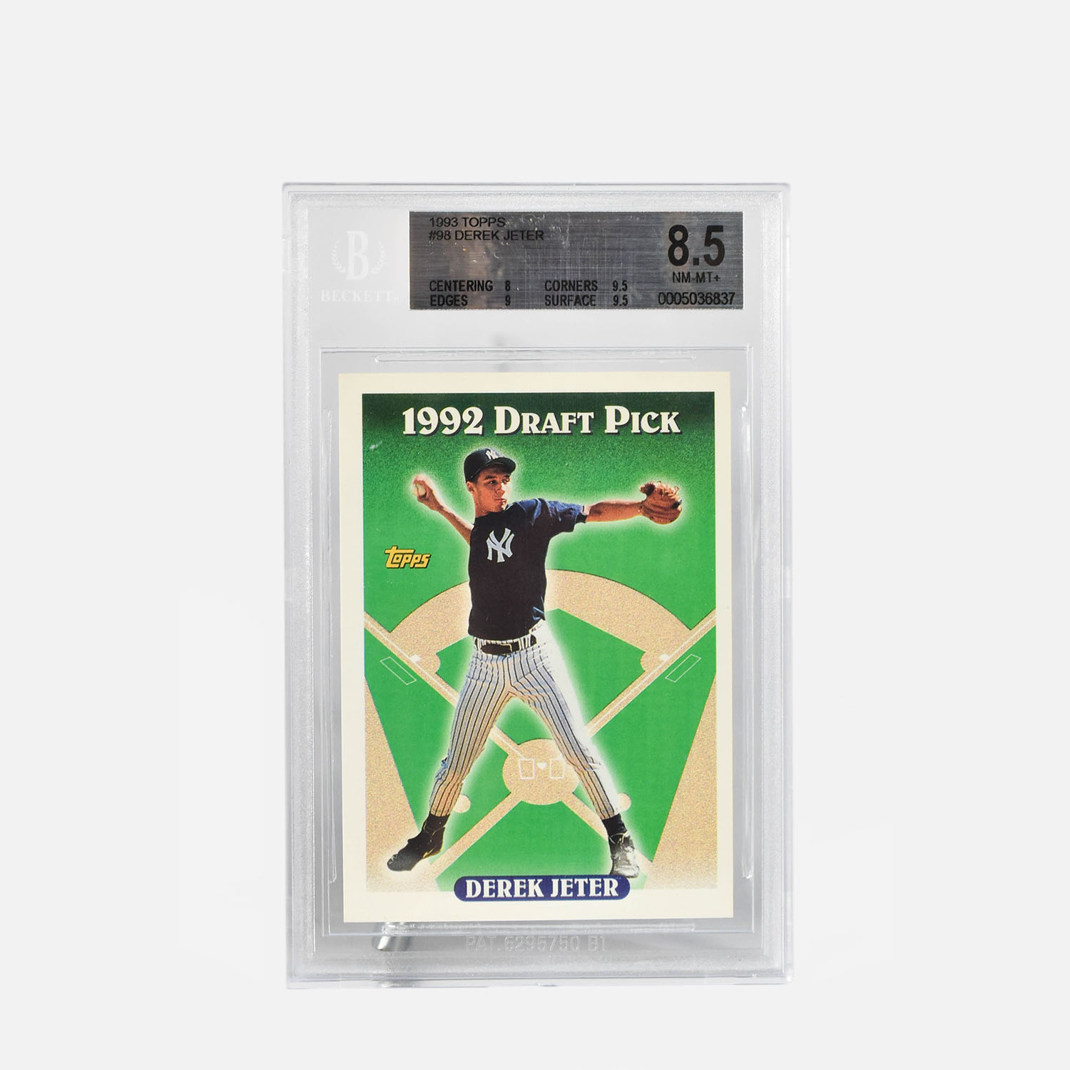 1993 Topps Derek Jeter No. 18 Baseball Card