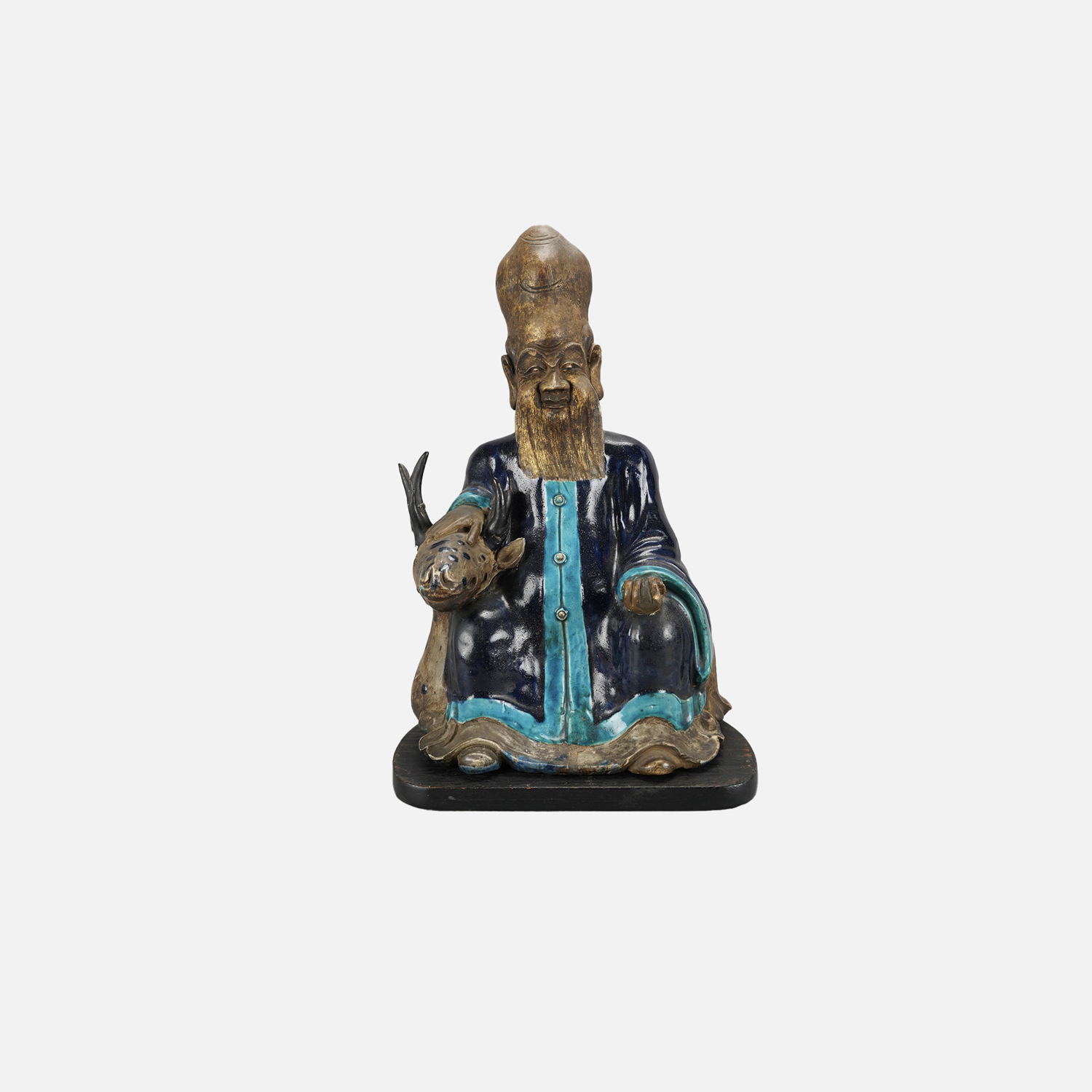 Ming Glazed Pottery Figure