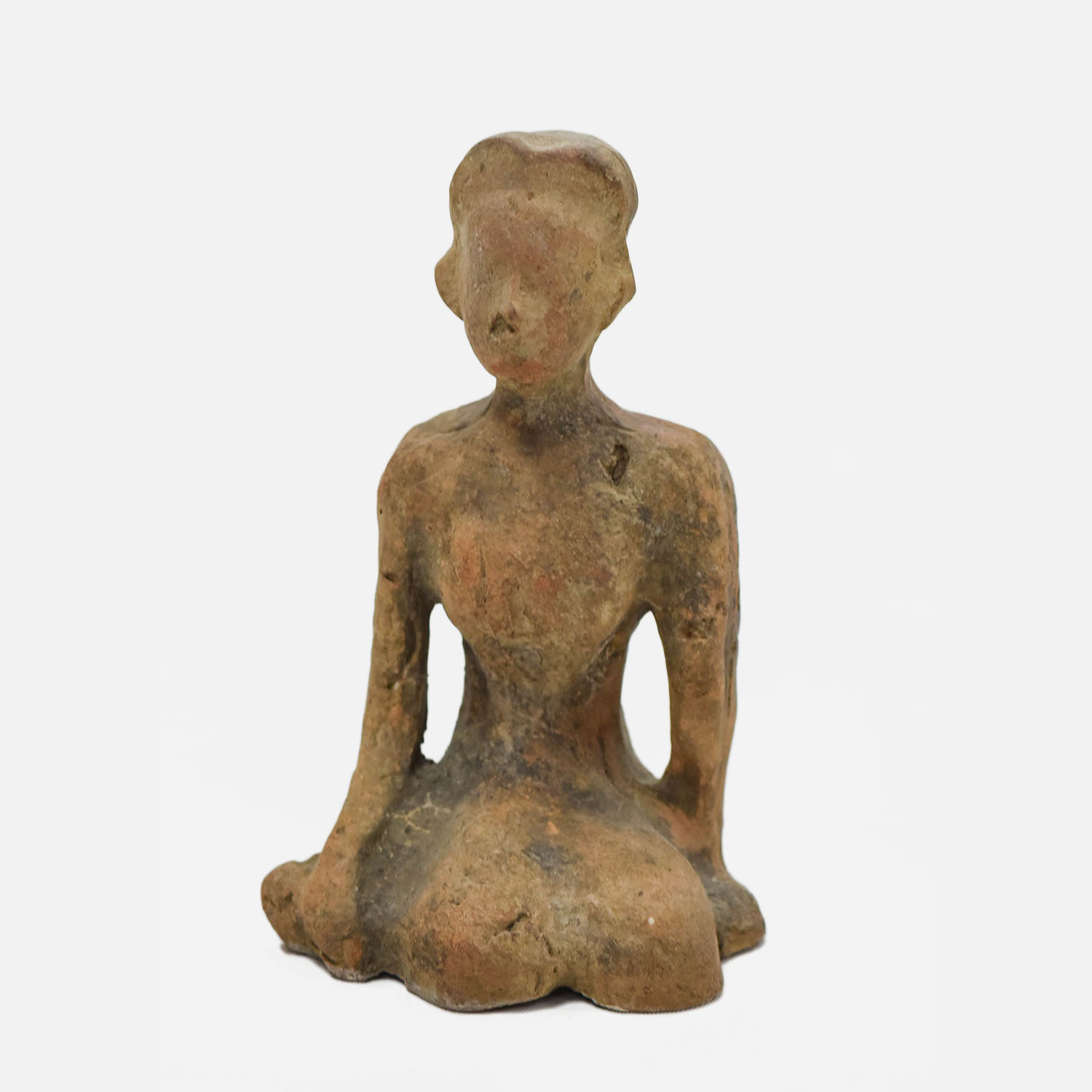 Chinese Han Dynasty Terracotta Tomb Attendant Figure