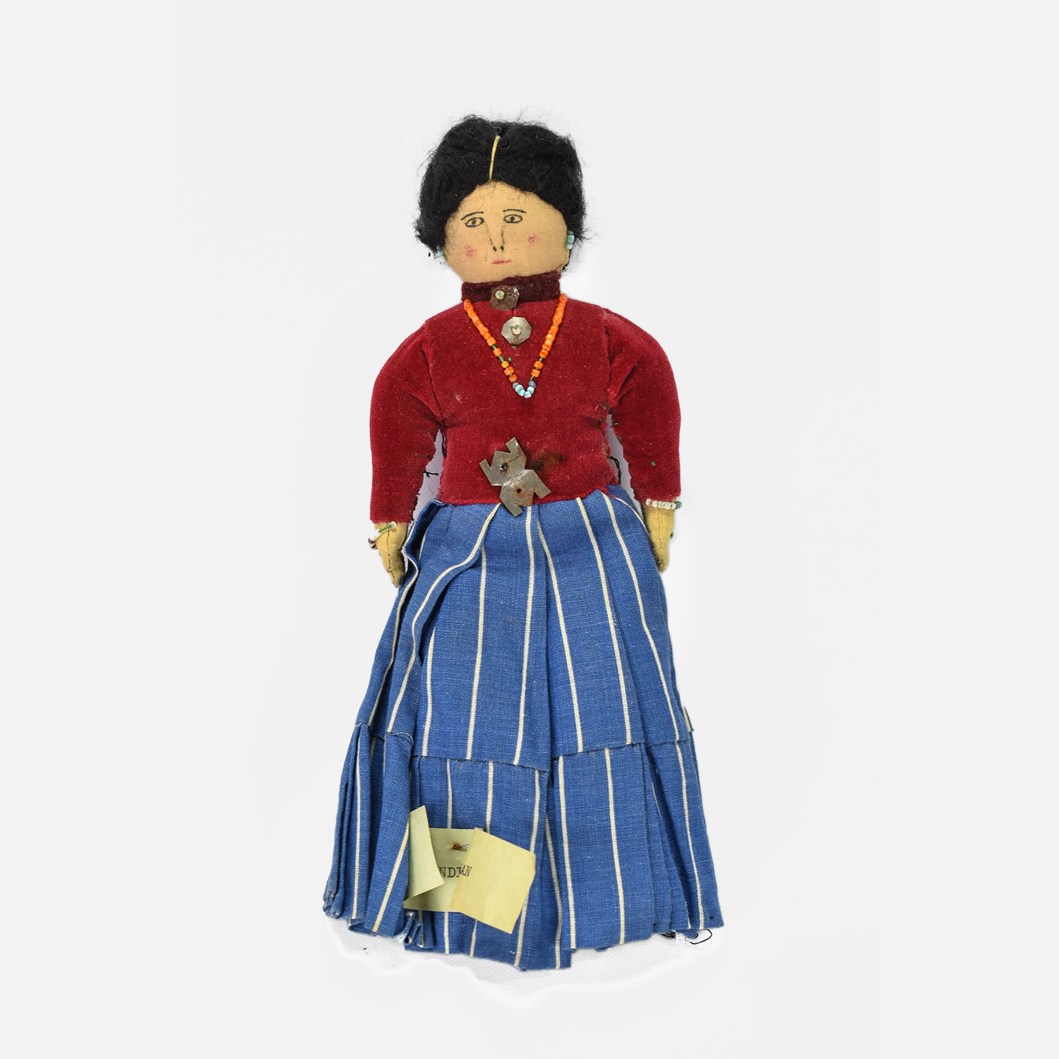 Arizona Navajo Indian Reservation School Woman Doll