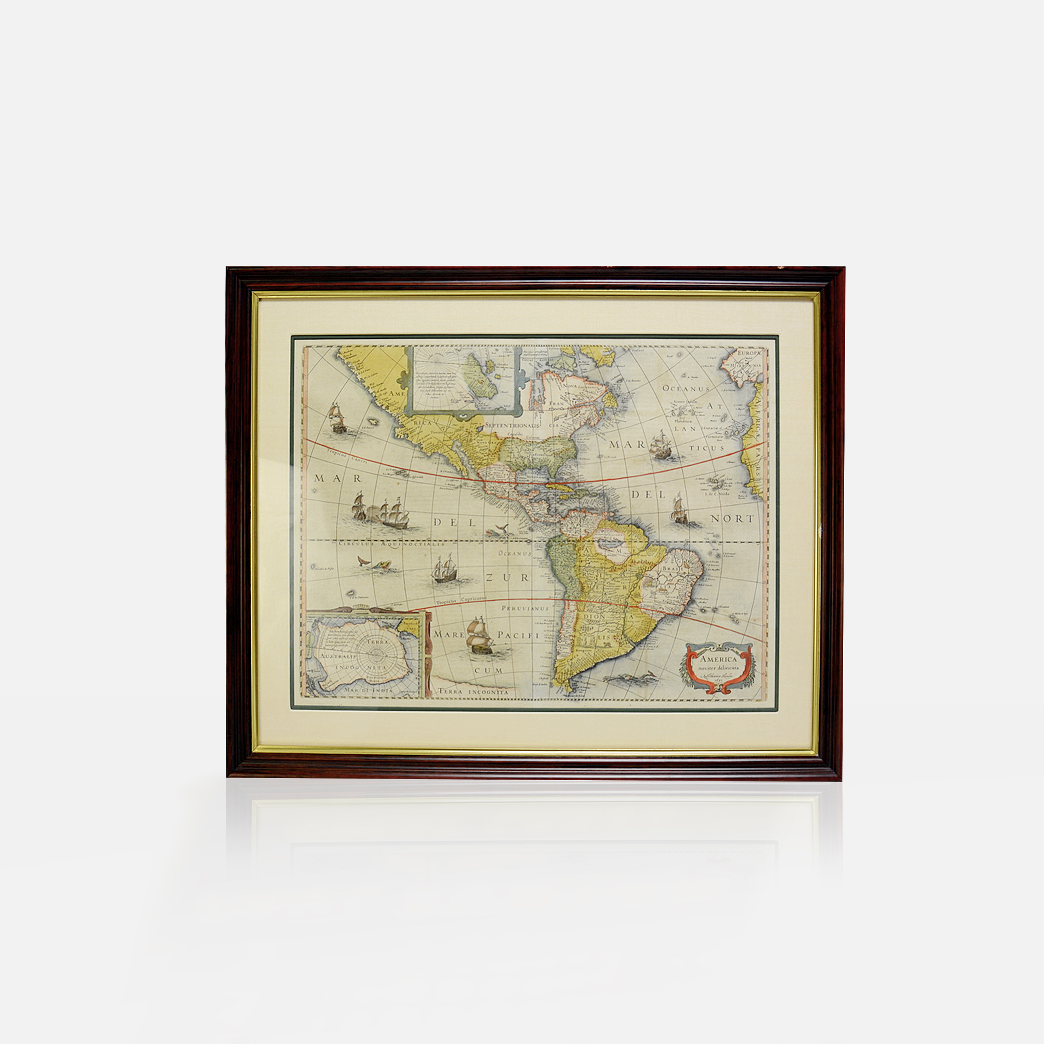 1631 Map Hendricus Hondius