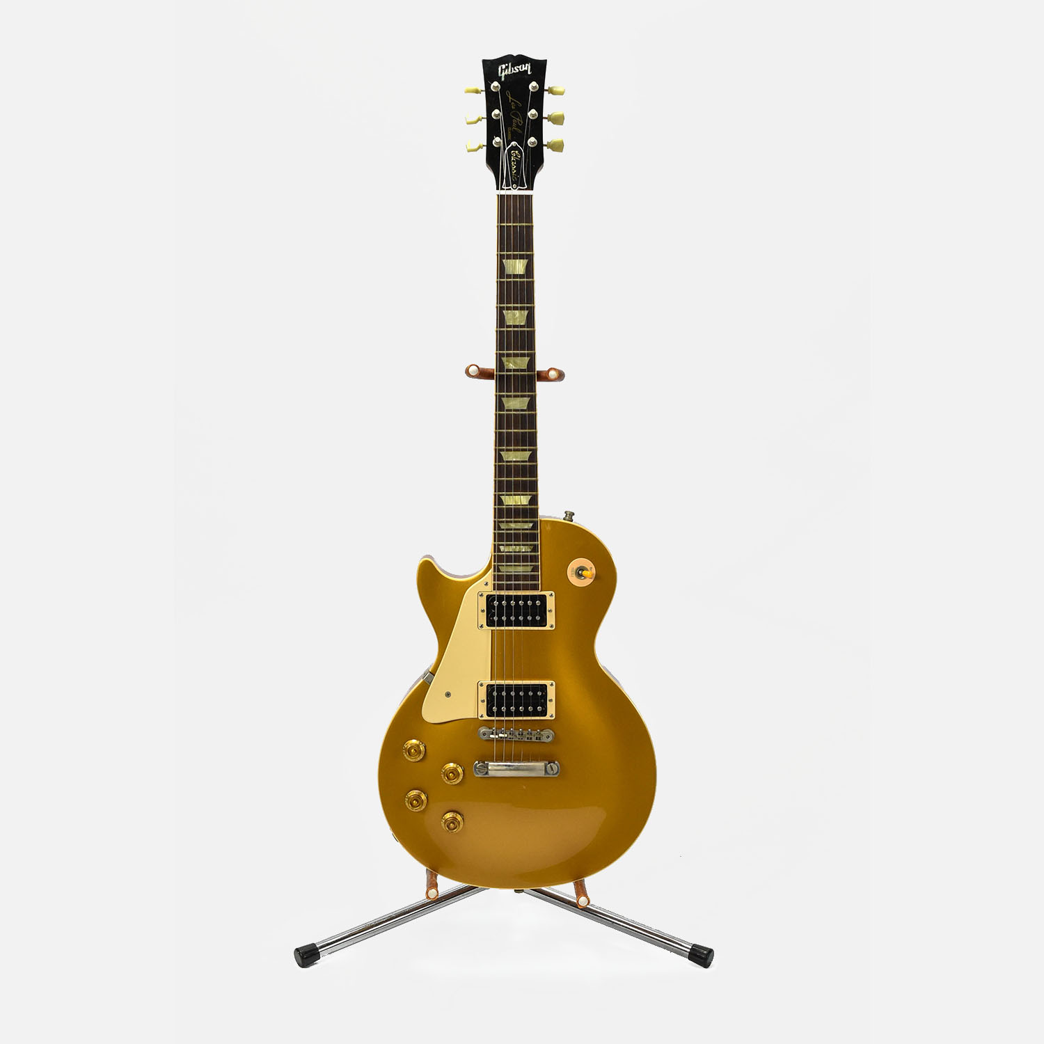 Gibson Les Paul Custom Gold Top Guitar Lefty w/Case