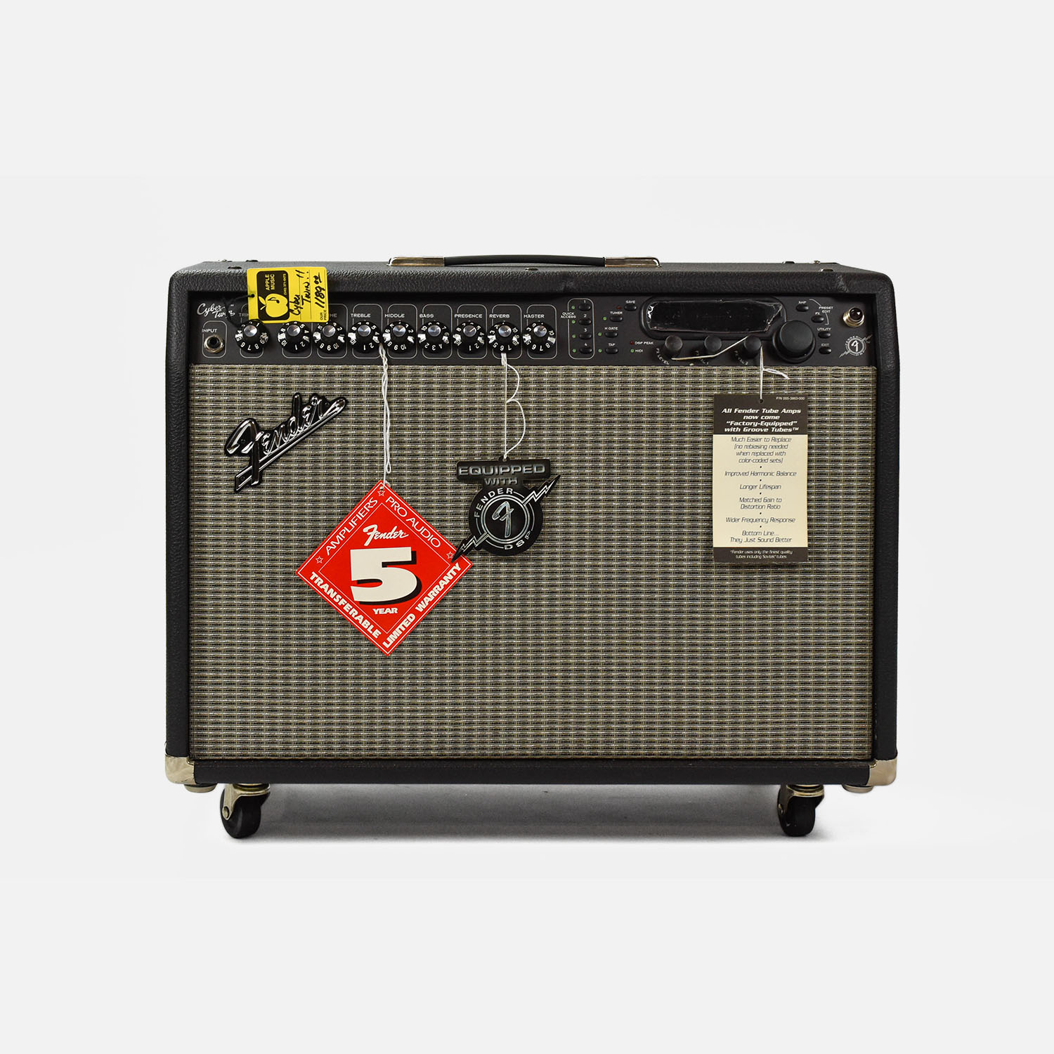 Fender Cyber Twin Guitar Tube SS Amplifier