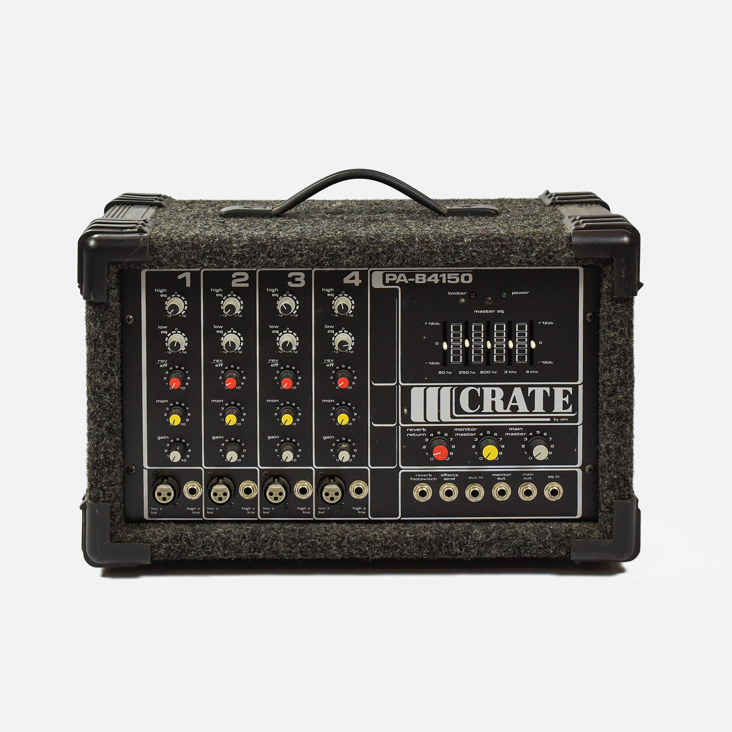 Crate PA-B4150 4 Channel Powered Mixer