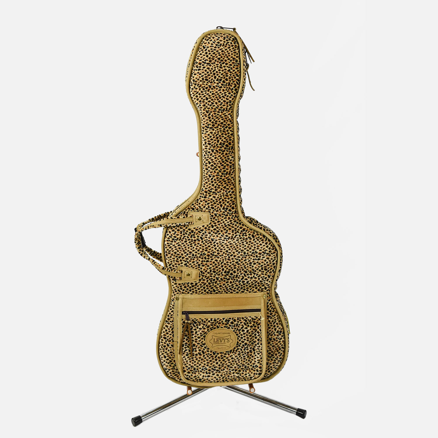 Levys Cheetah Print Guitar Gig Bag