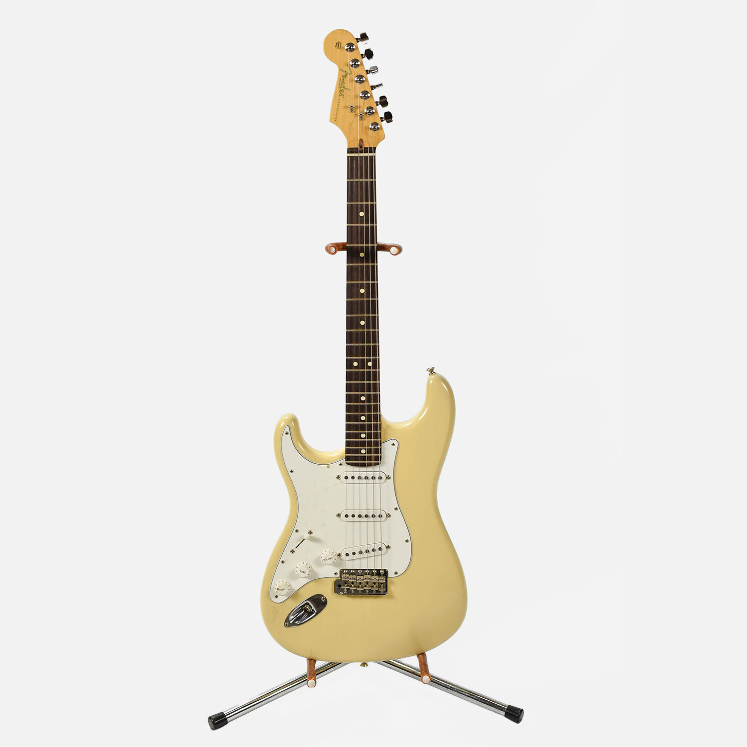 Ararity Auctions / Cream Fender USA Stratocaster Lefty Guitar