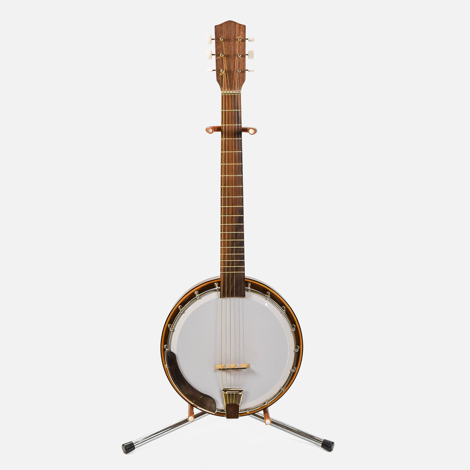 Very Well Made Six String Banjitar Banjo w/Resonator