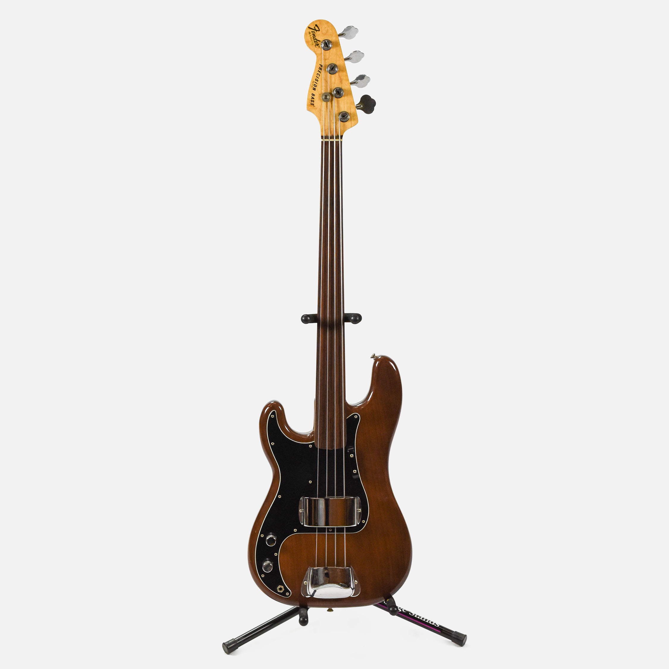 1980s Brown Fender Precision Bass Lefty w/Case