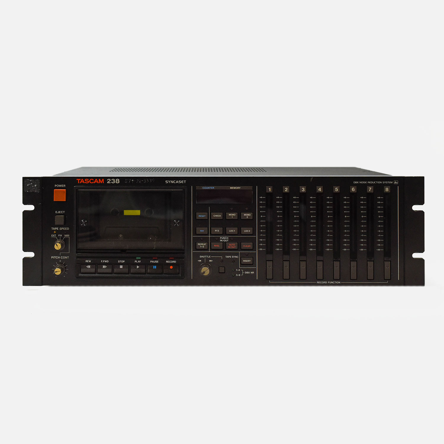 Tascam 238 Syncaset Eight-Track Cassette Recorder