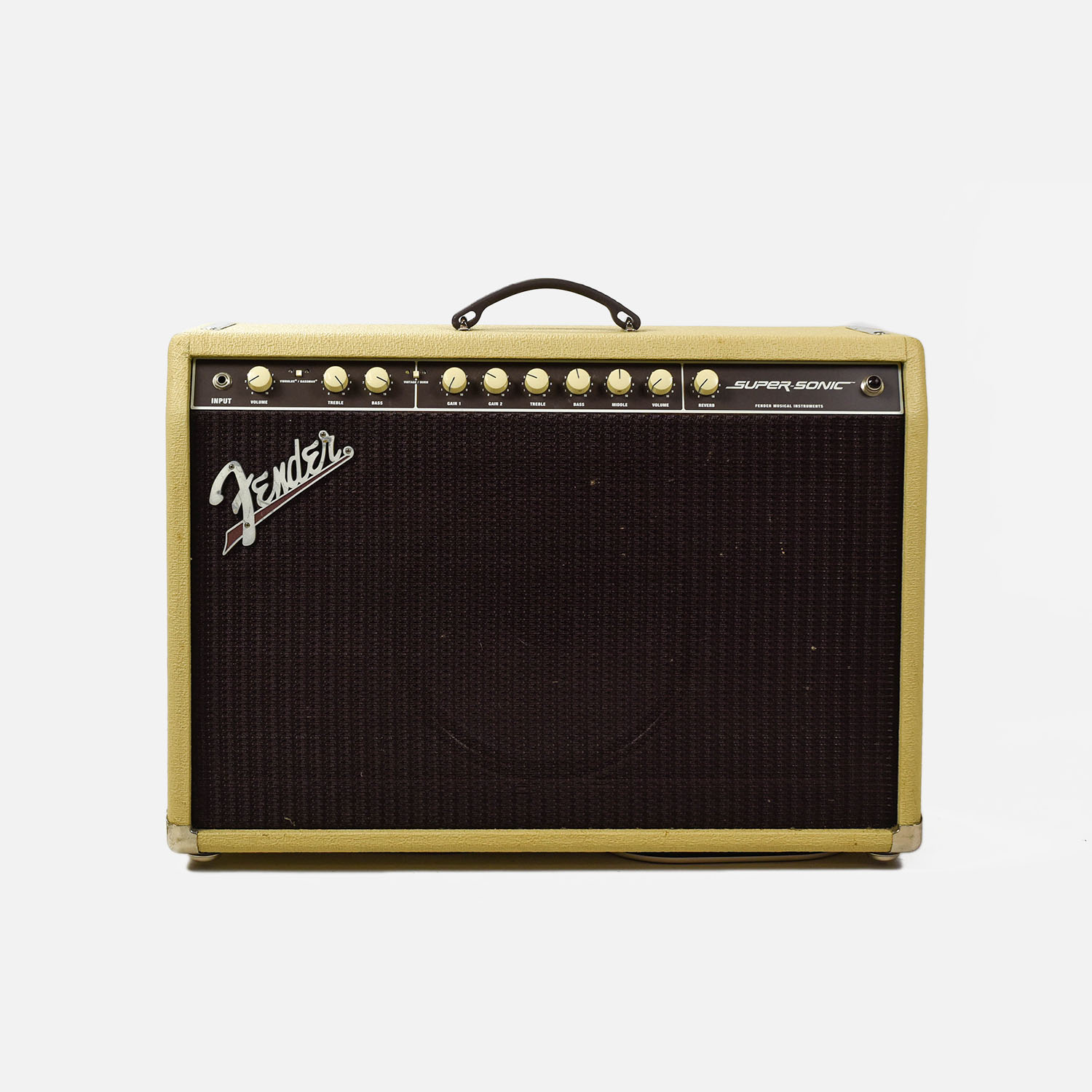 Blond Fender Super Sonic Tube 22-Watt Amplifier