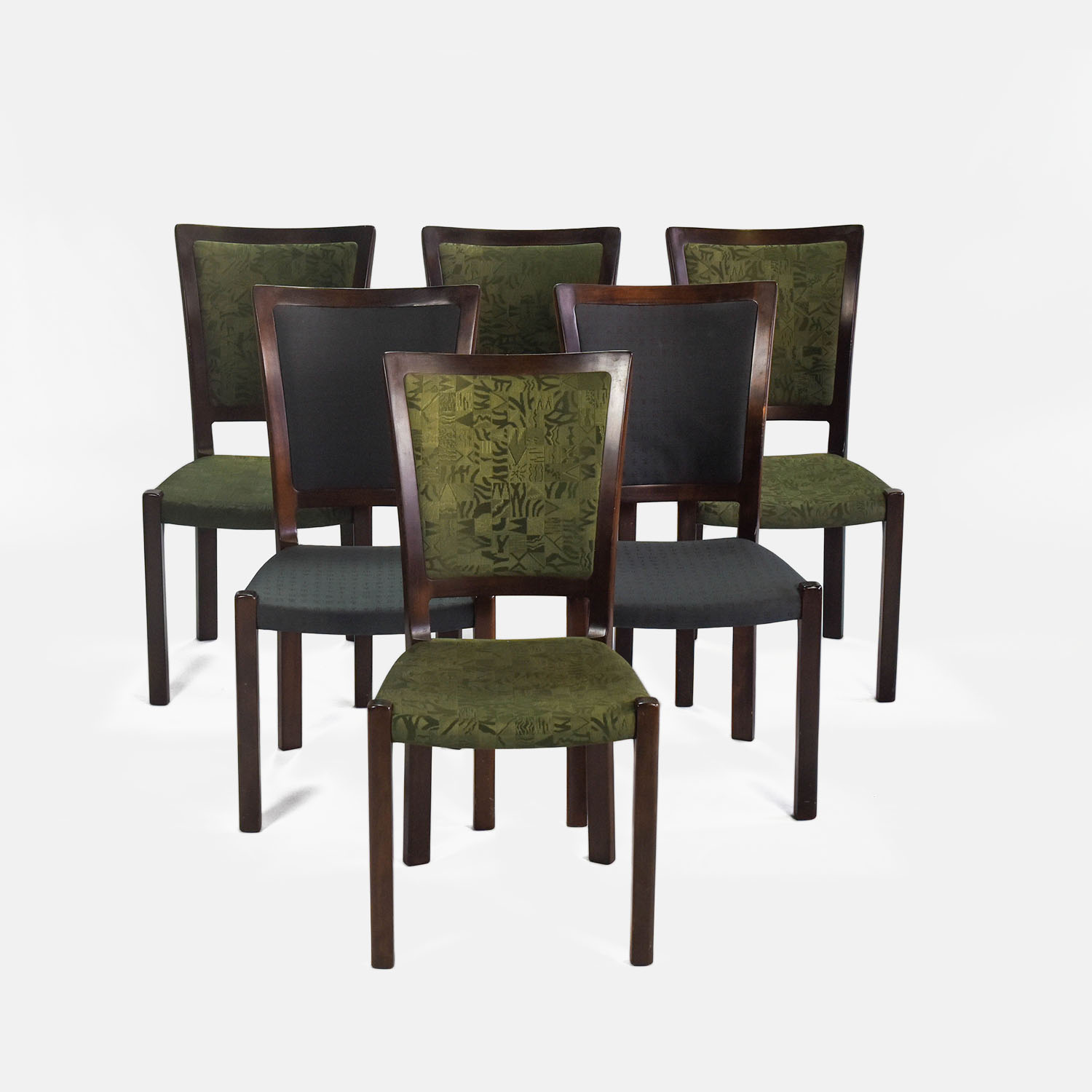 Set of Six Modernist Dining Chairs Sold By Scan Furniture