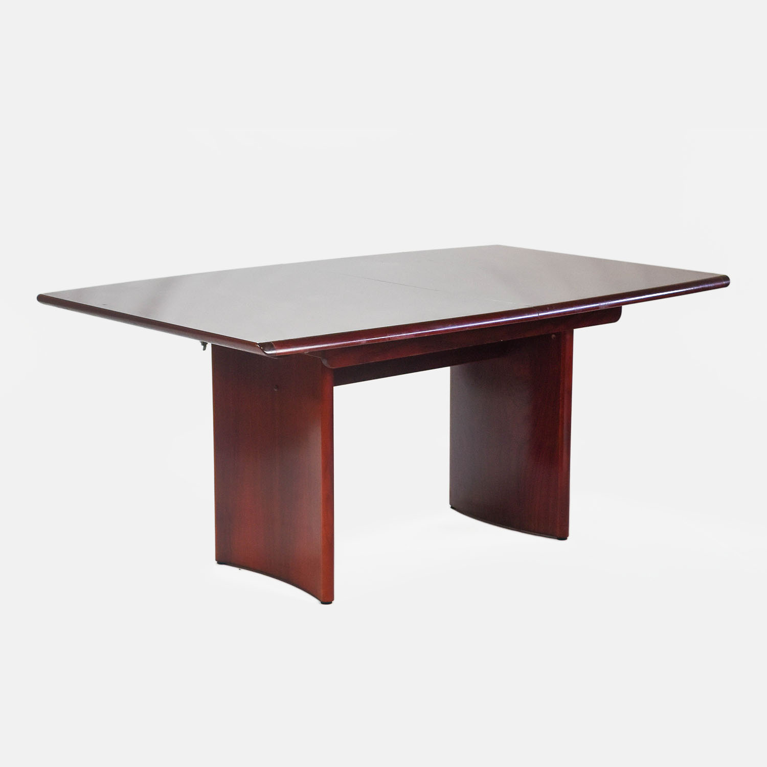 MCM 1970s Rosewood Draw Leaf Dining Room Table