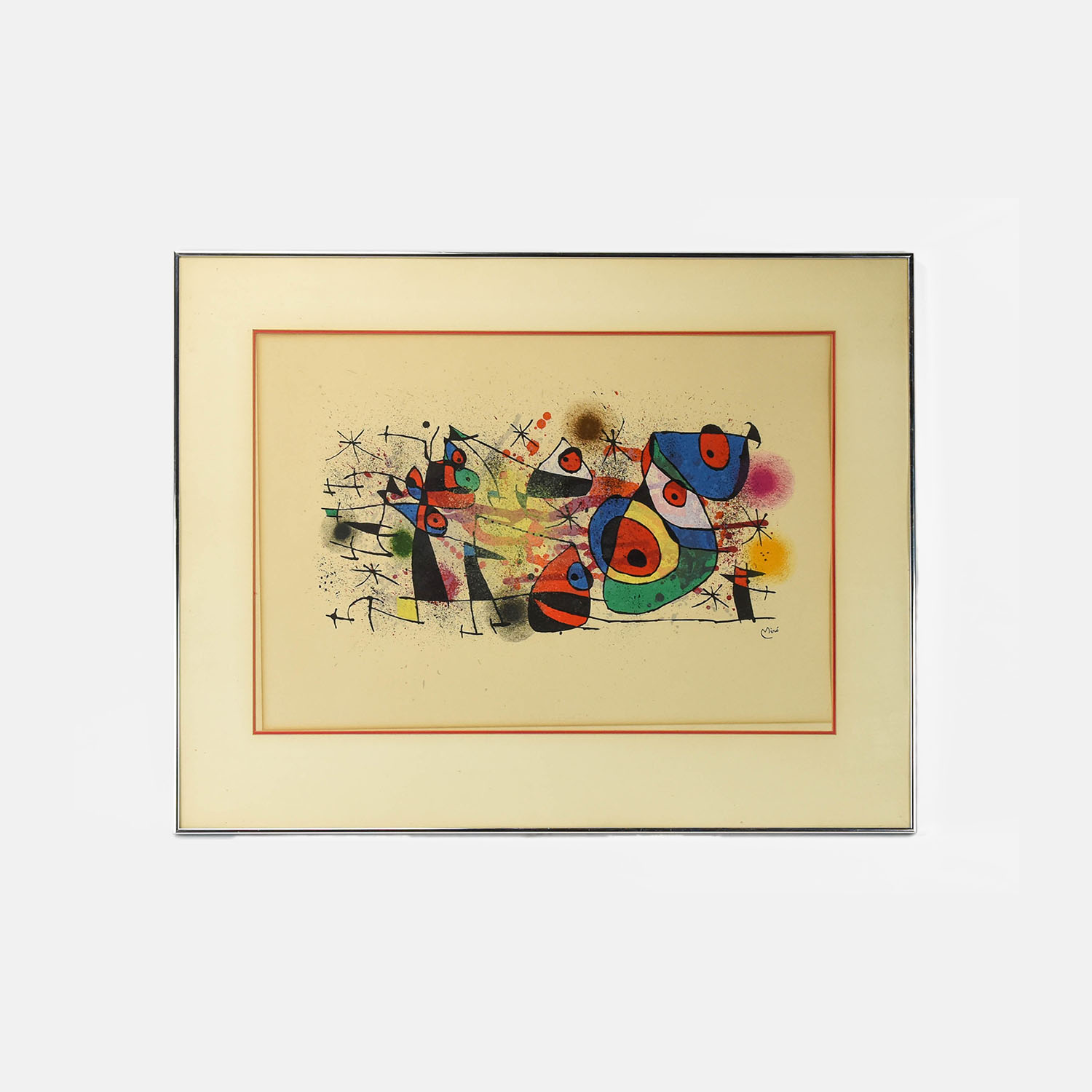 Framed Miro Print