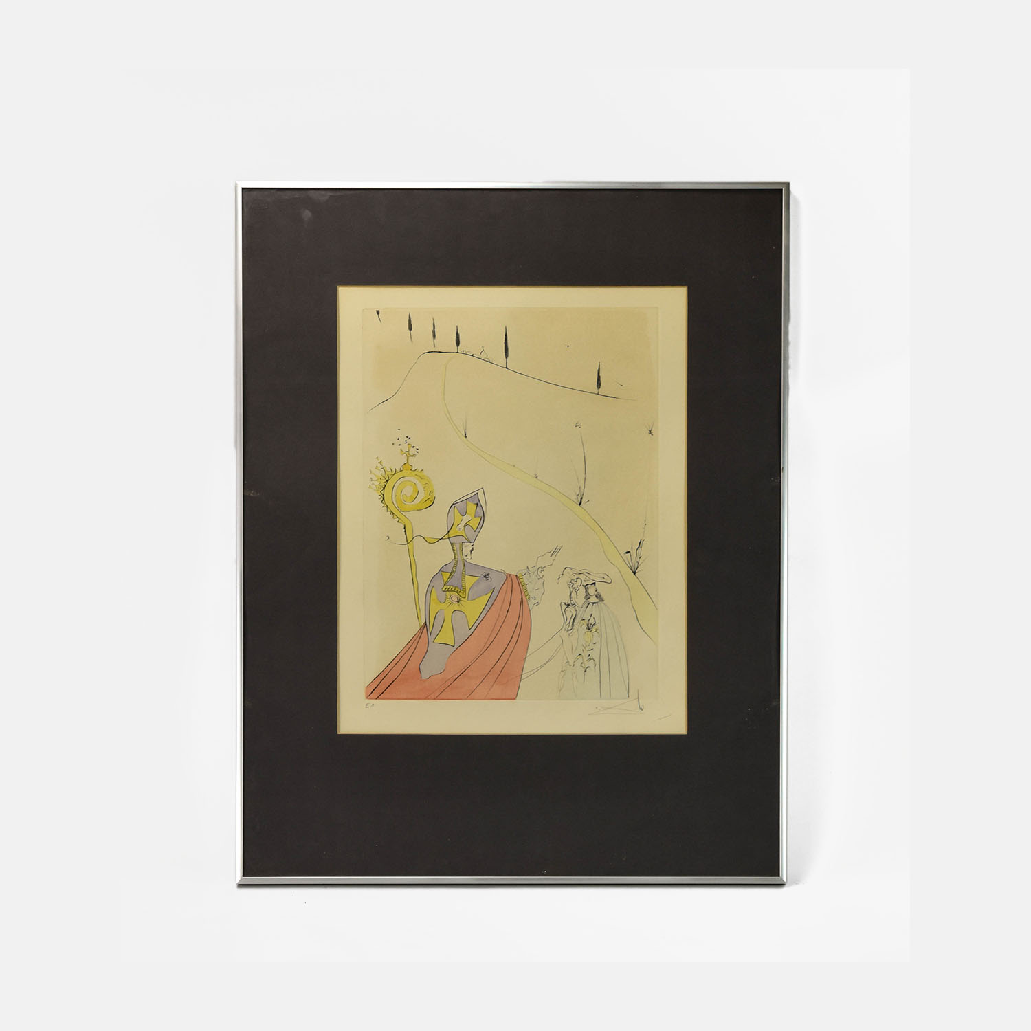 Dali, Salvadore Print Pope