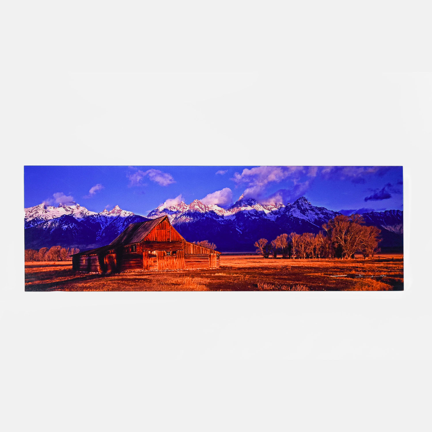 Photograph on Acrylic of Mountain House Signed by Peter Lik 376/950