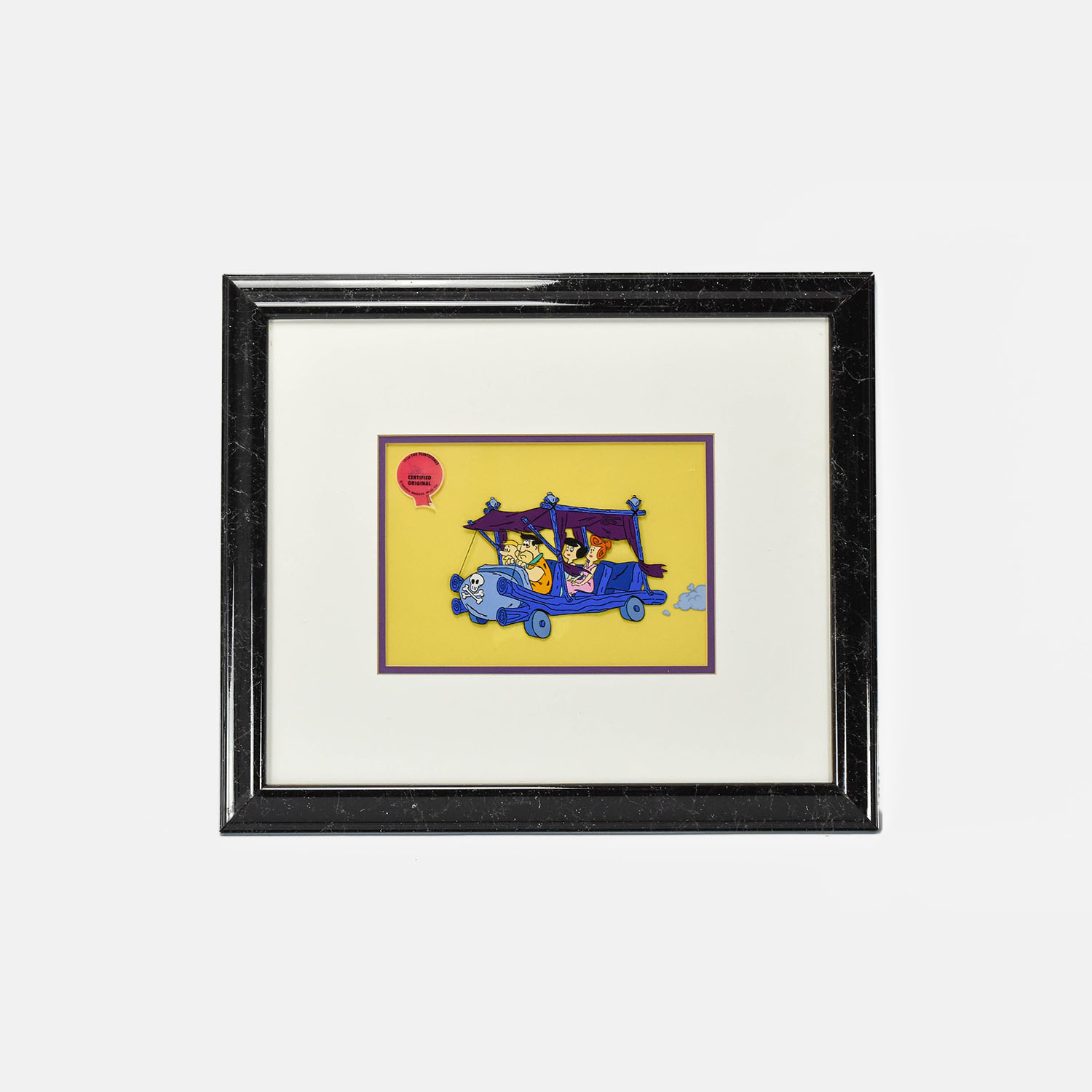 Certifed Original cel of The Flinstones