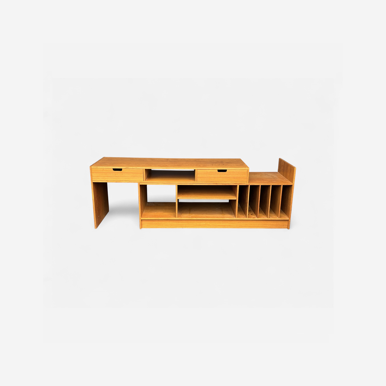 Teak MCM Media Cabinet