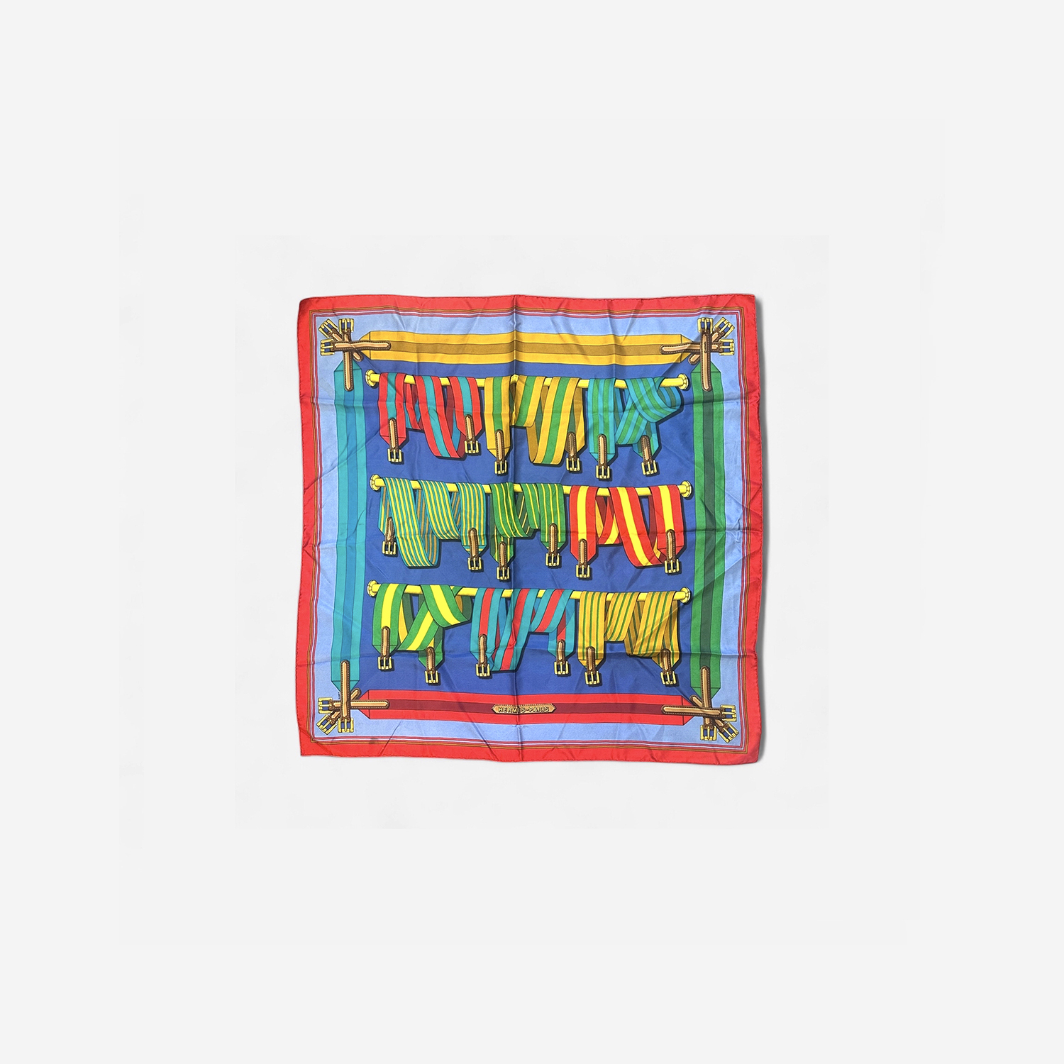 Hermes Silk Scarf