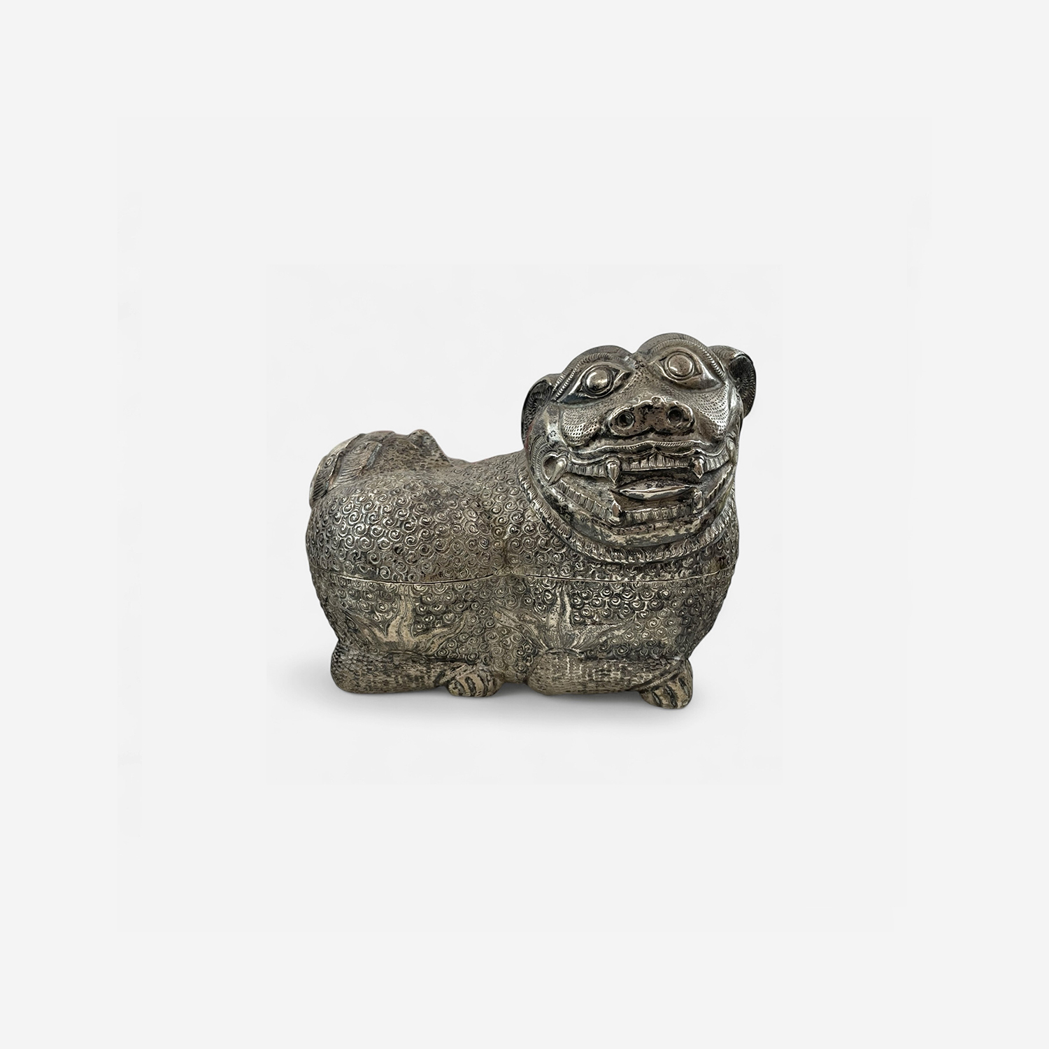 Silver Foo Dog Box