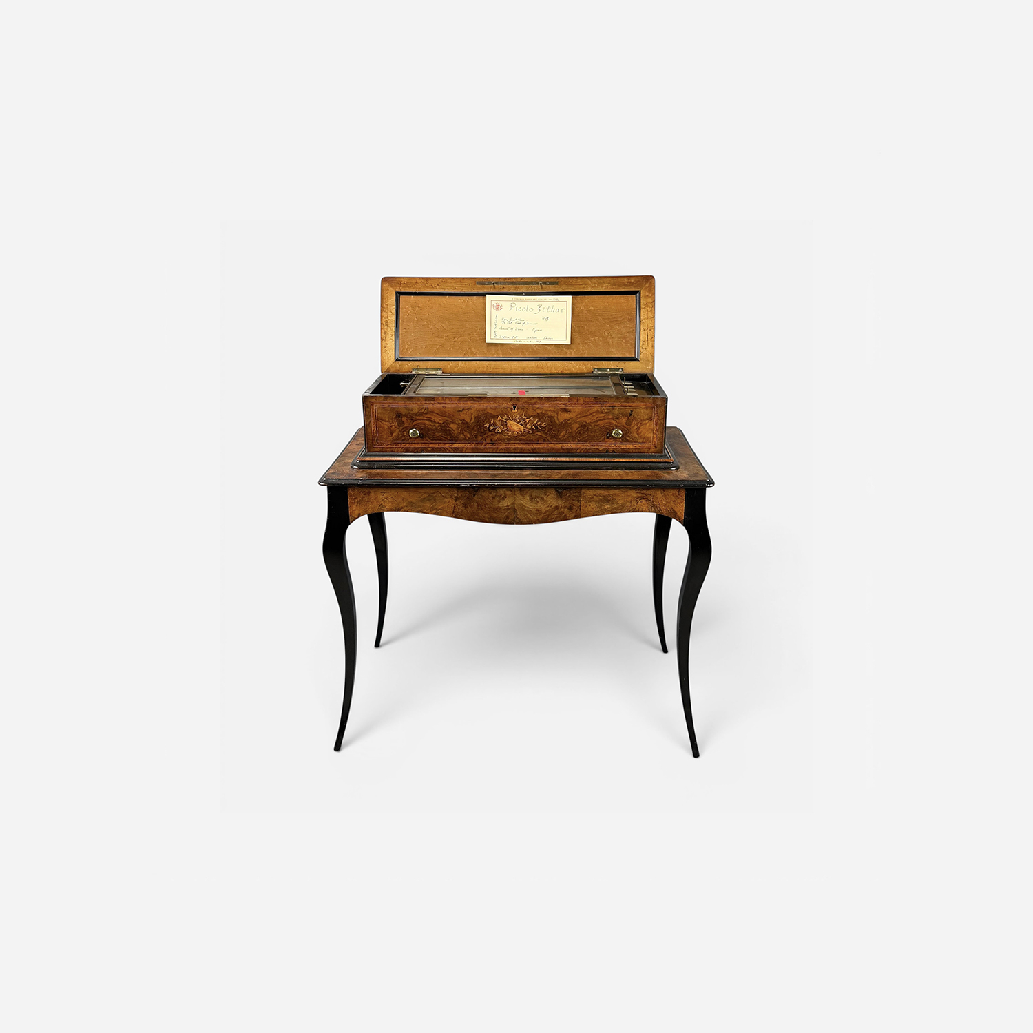 Swiss Music Box on Stand
