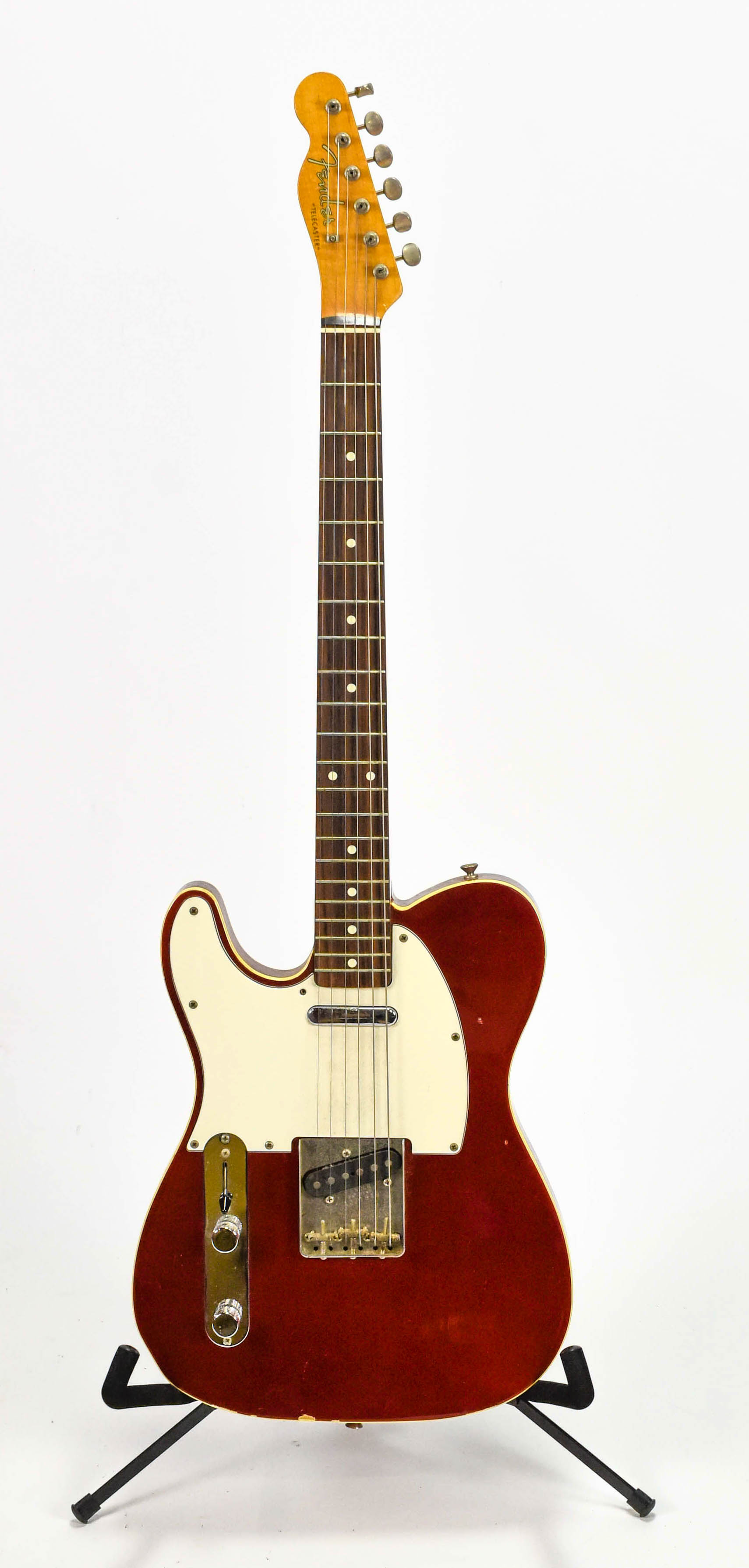 Red Pearl Fender Telecaster Electric Guitar Lefty