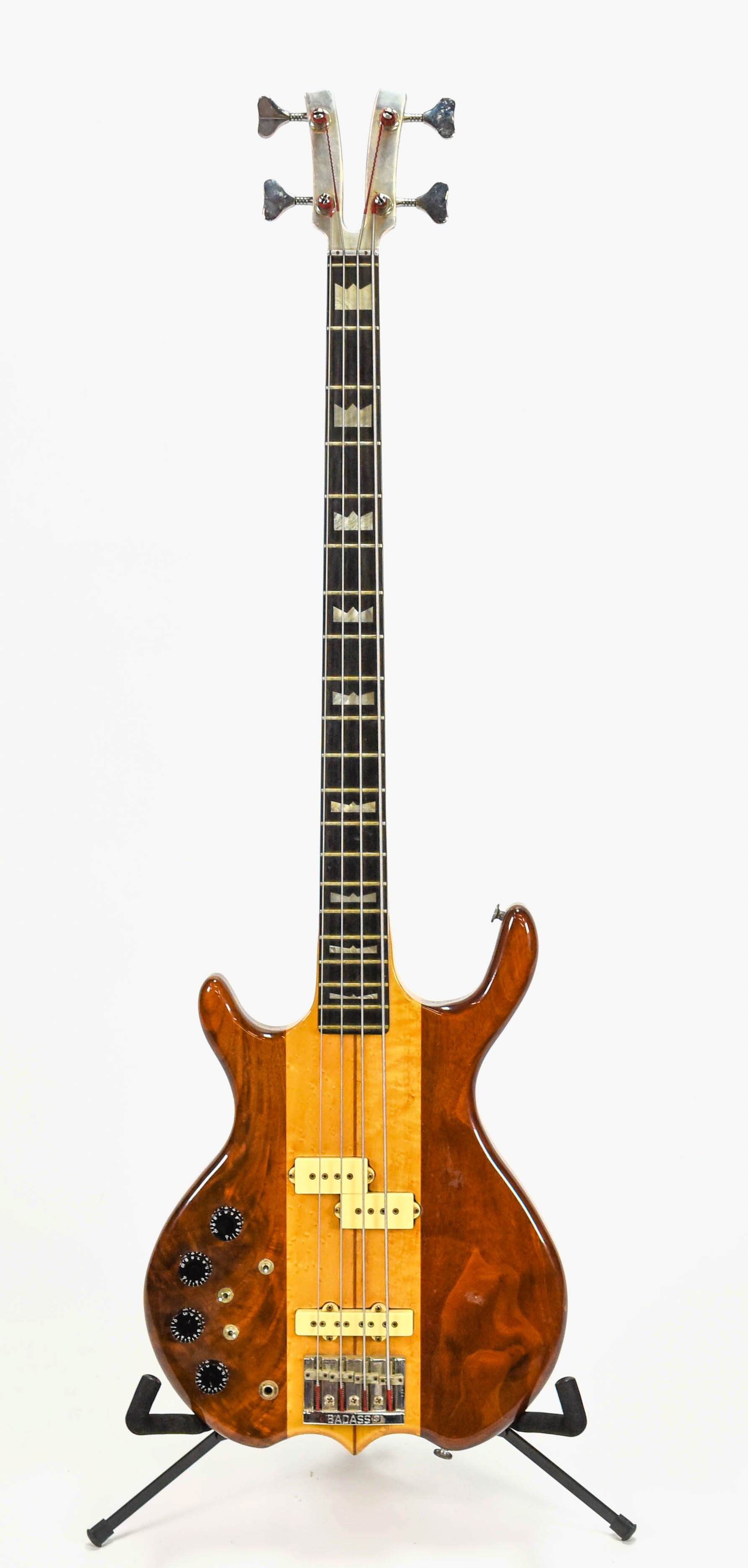 Electric Bass Guitar Frankenstein Type w/HC