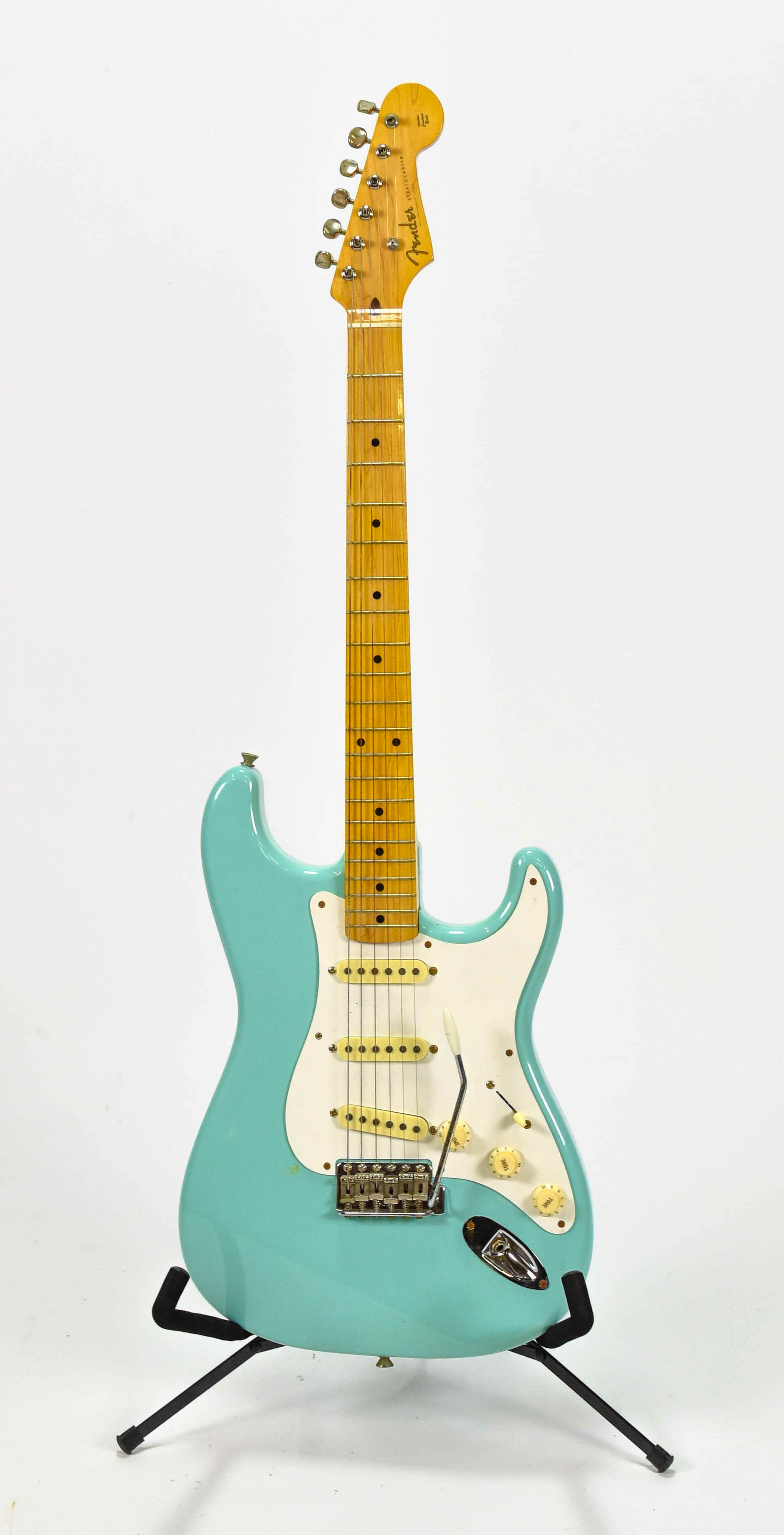 Sea Foam Fender Stratocaster Guitar w/HC