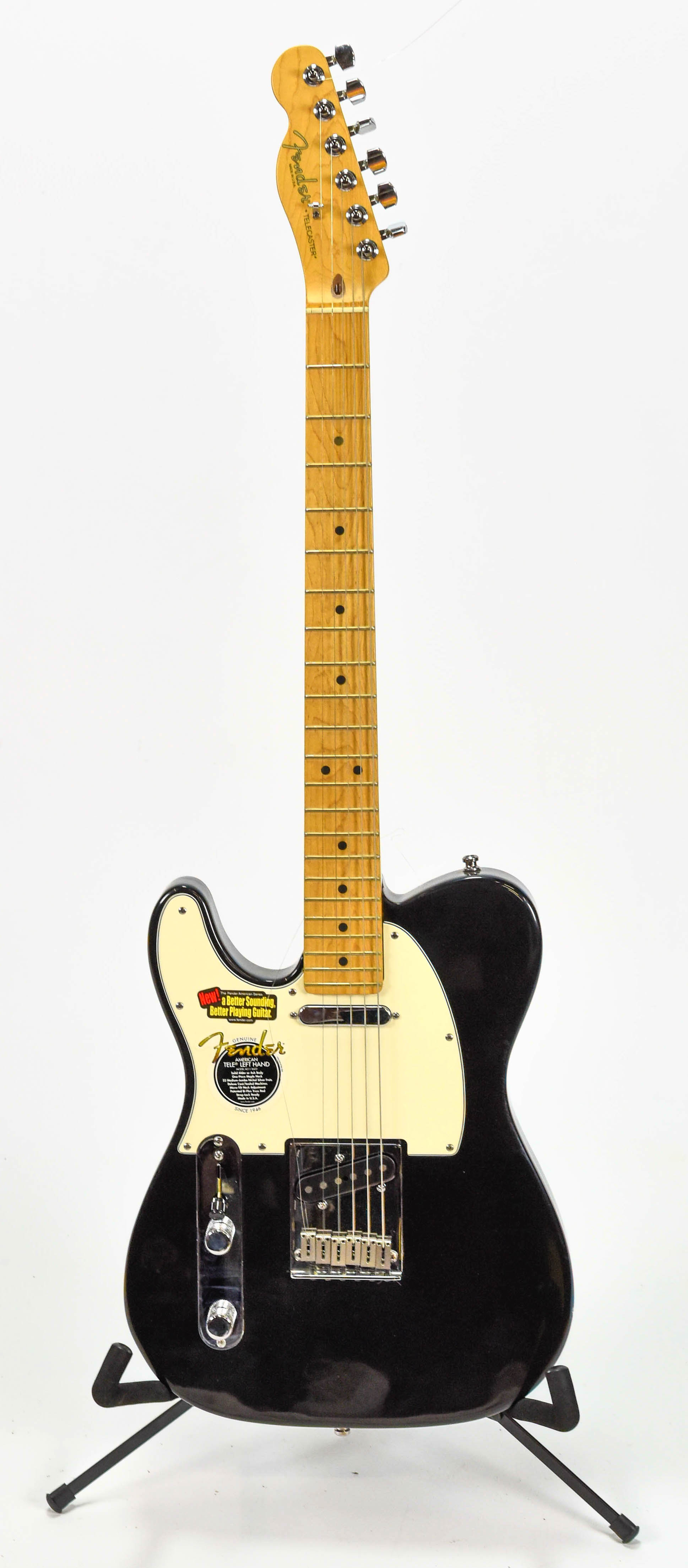 Fender Black Telecaster Left Hand Guitar