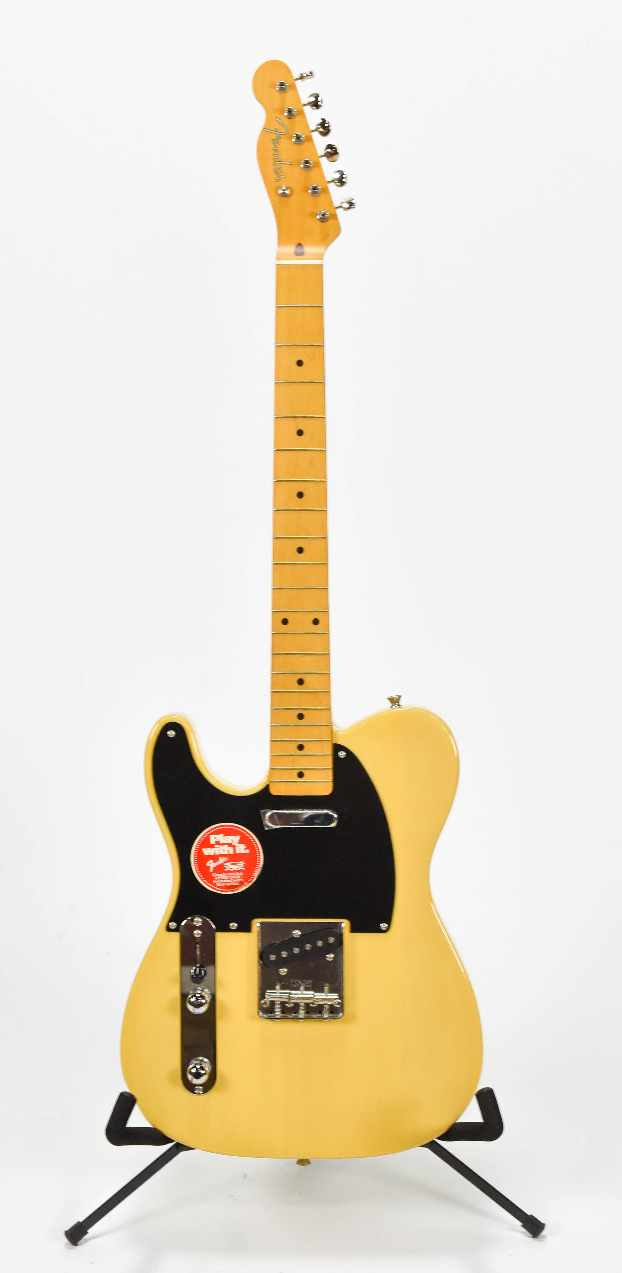 Fender Japan Cream Telecaster Electric Guitar