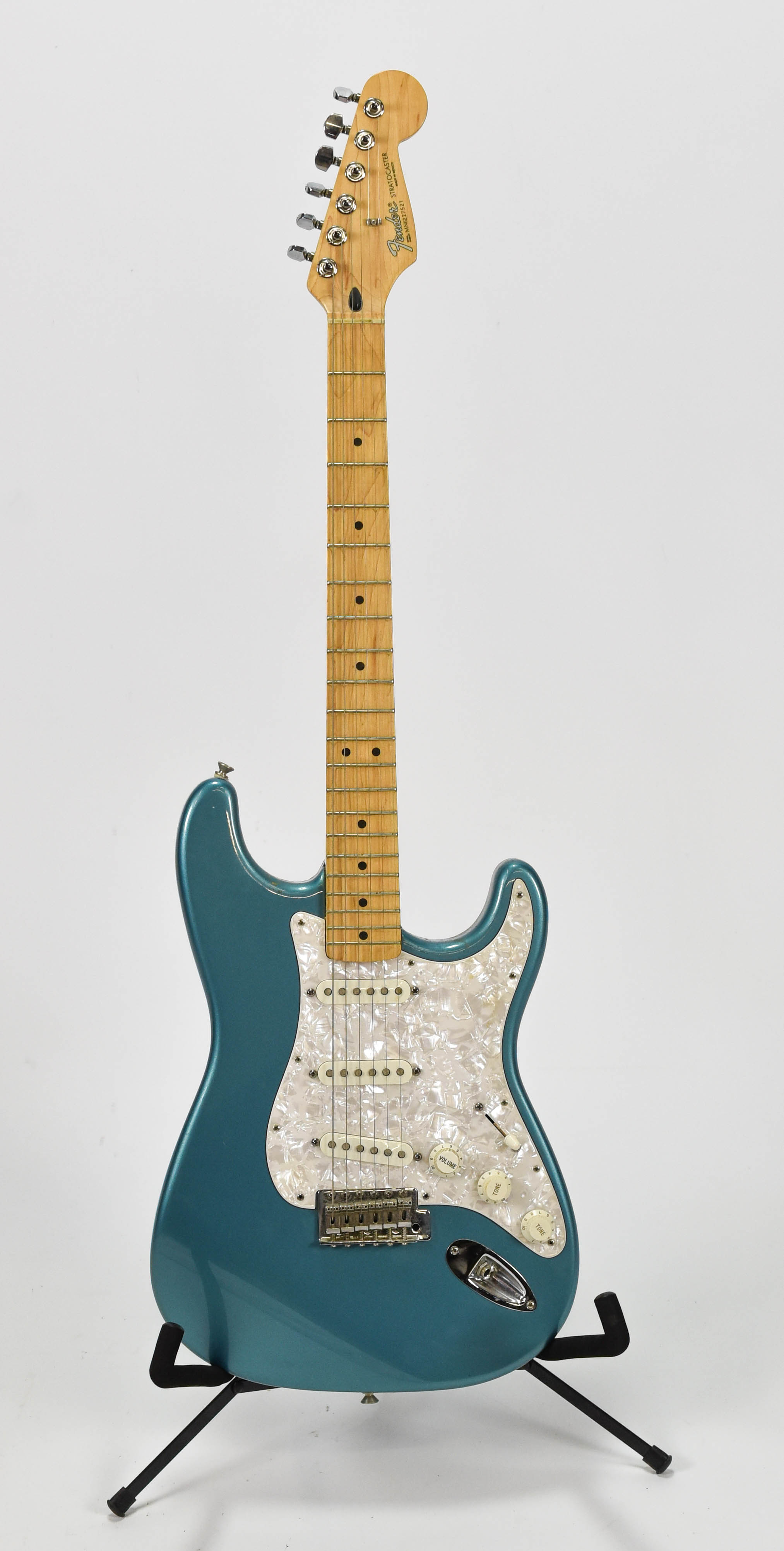 Teal Blue Fender Stratocaster Electric Guitar