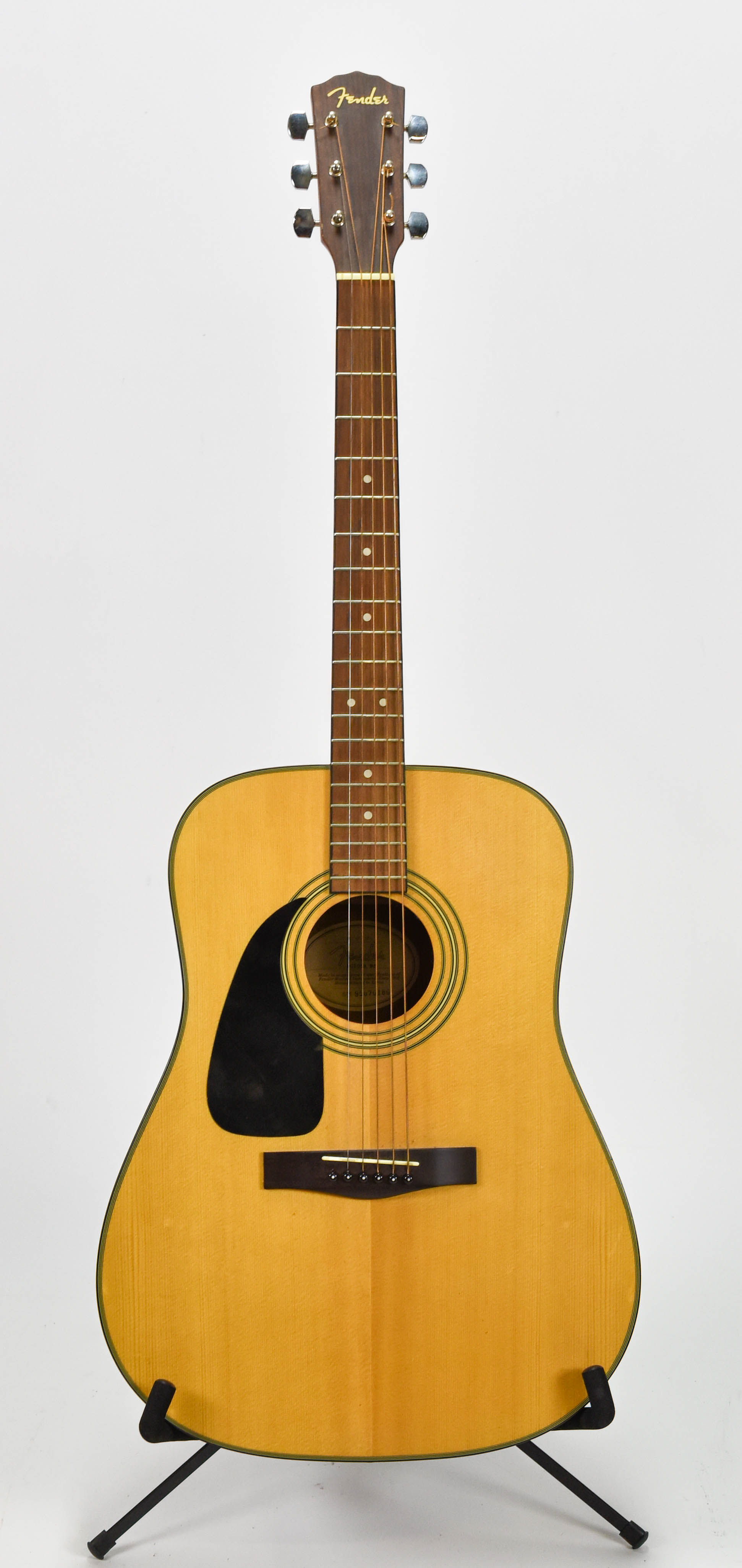 Fender DG10LH NS Lefty Acoustic Guitar