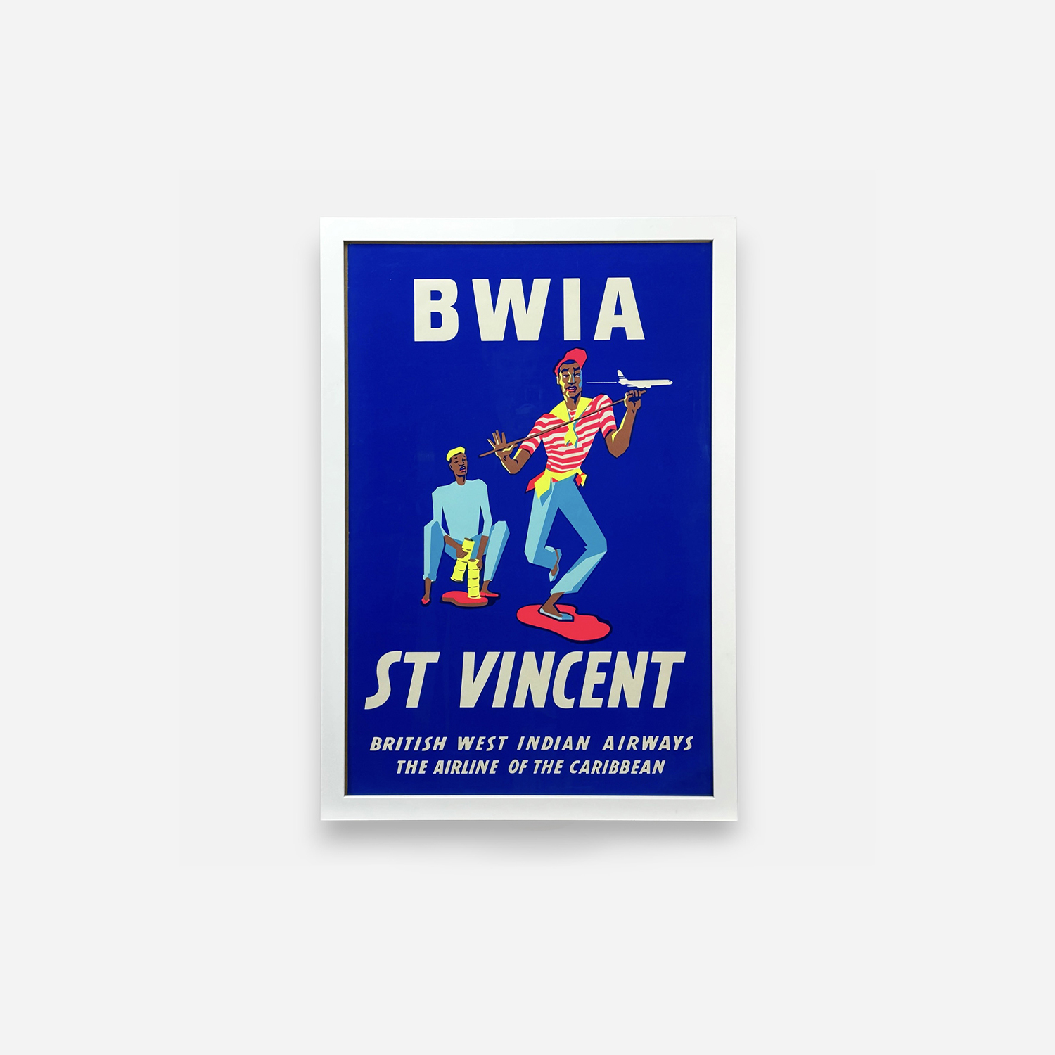 1950s BWIA Travel Poster