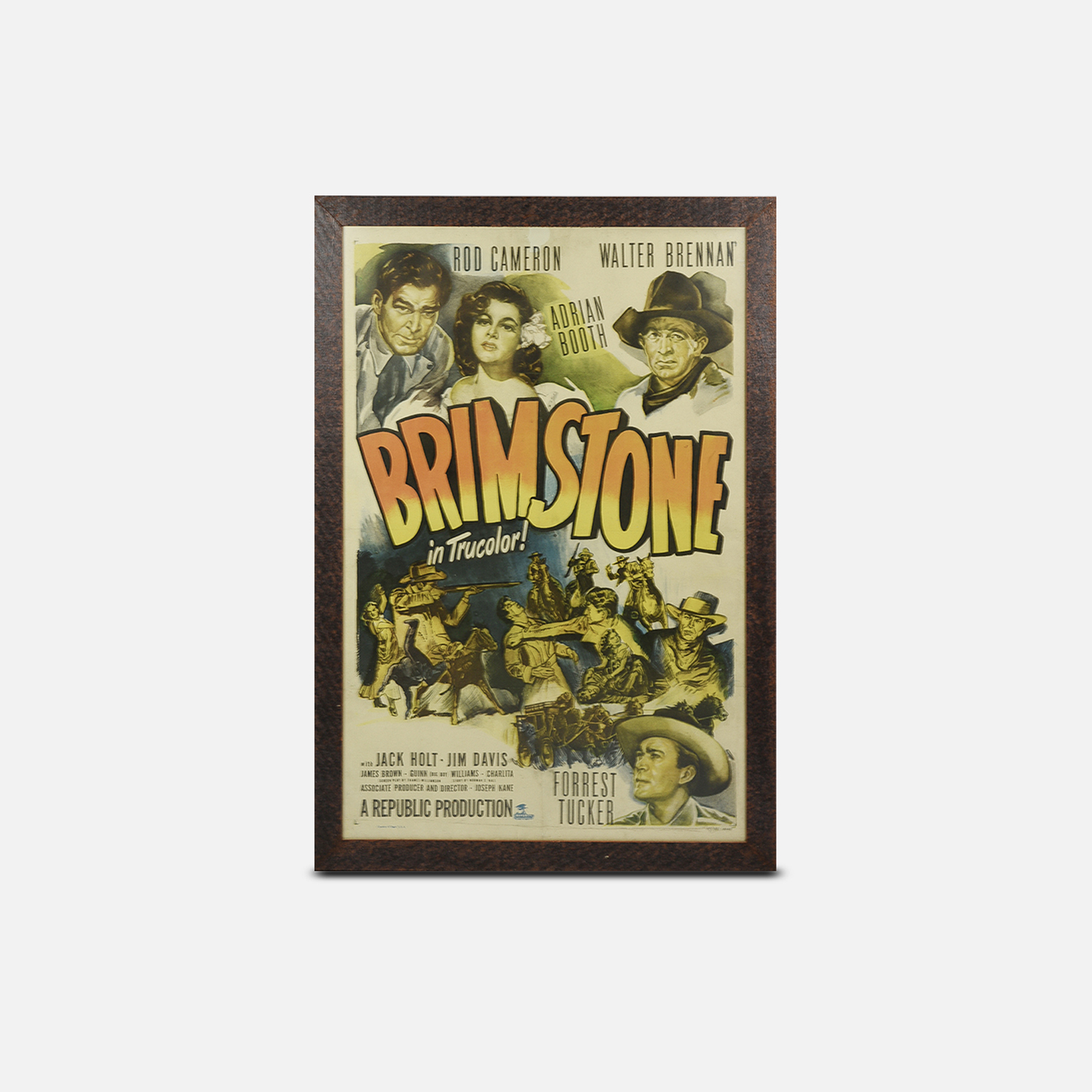 1949 Brimstone Movie Poster
